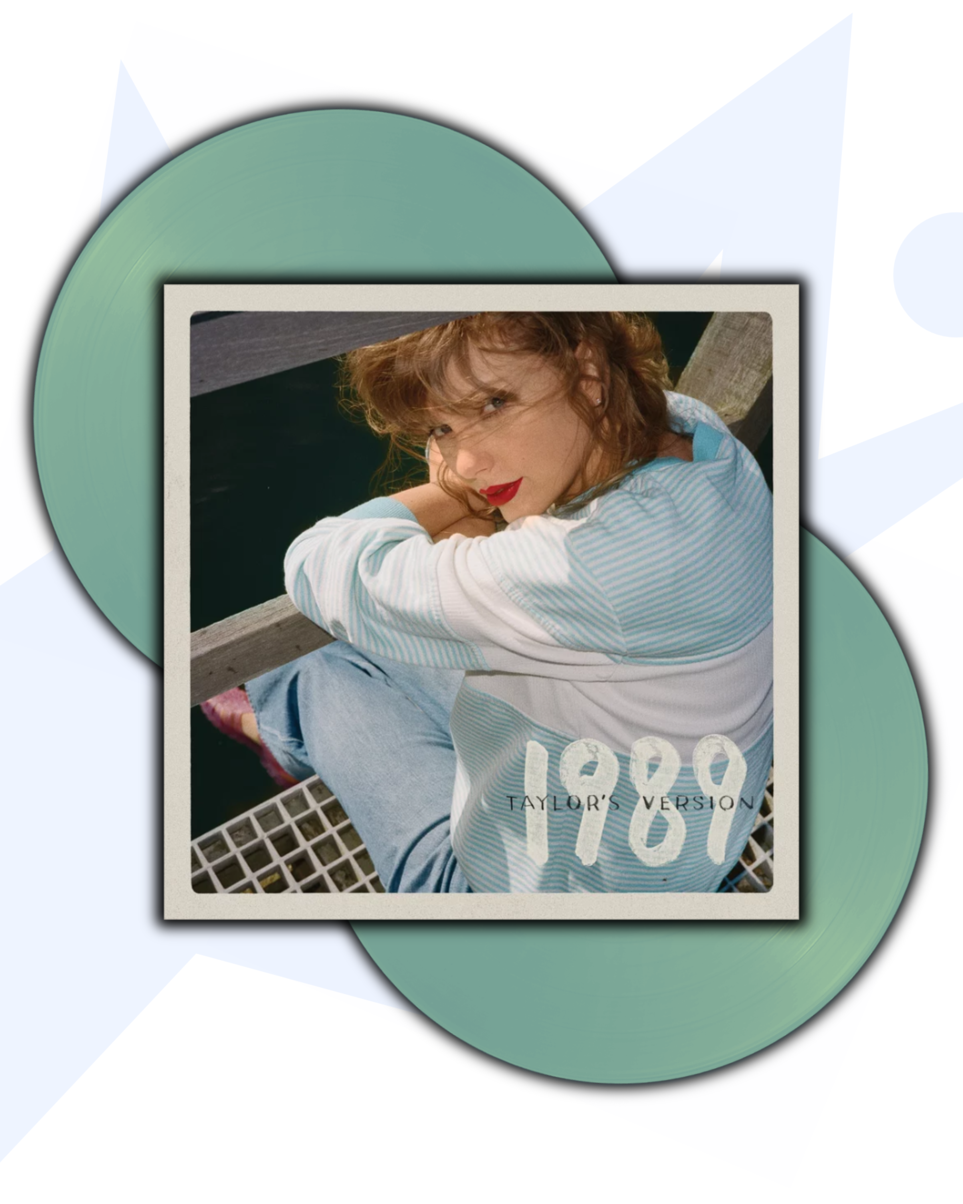 Taylor Swift 1989 Taylor’s Version 2LP (Aquamarina)