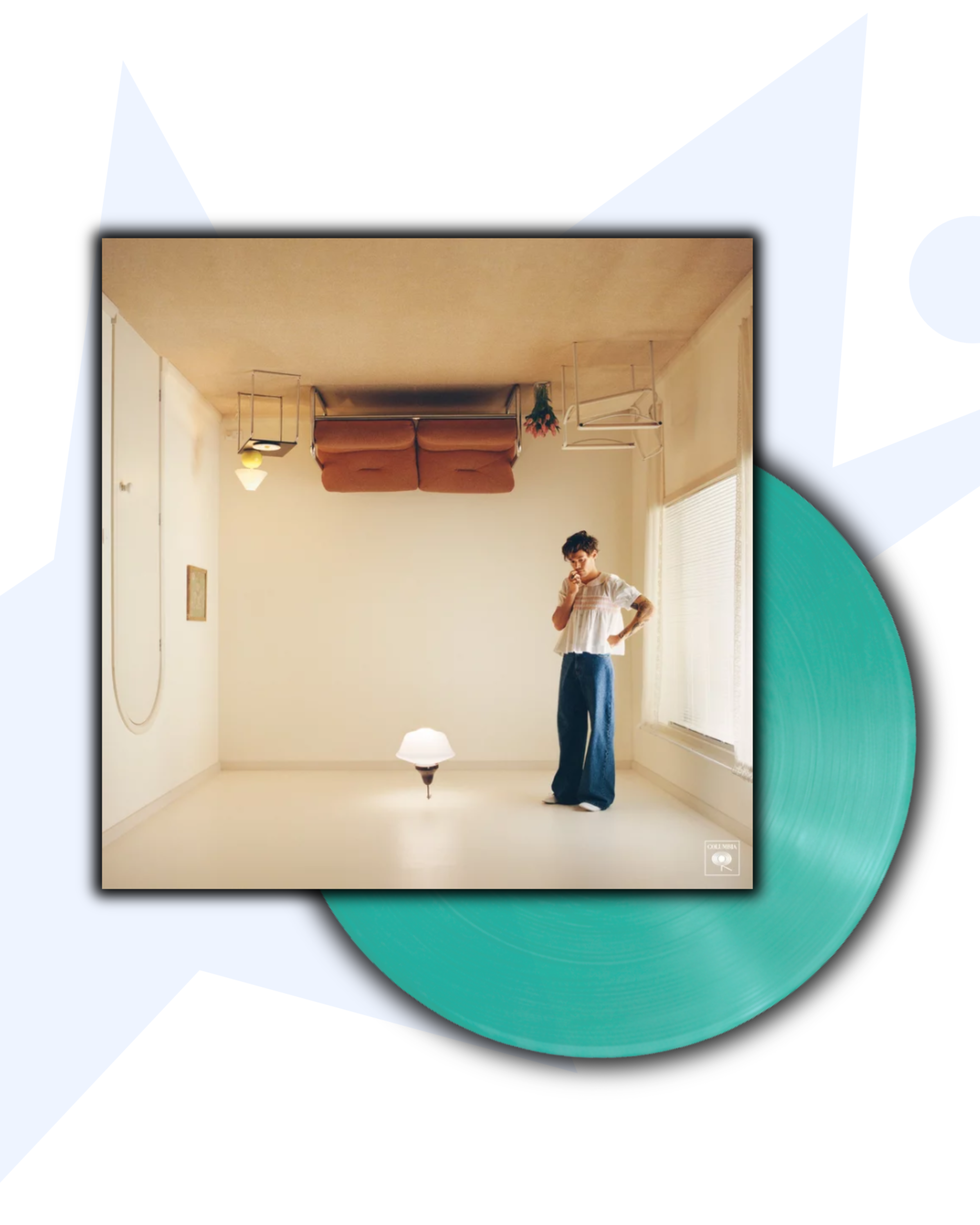 Harry Styles Harry’s House 1LP Vinilo (Aquamarina Traslúcido)