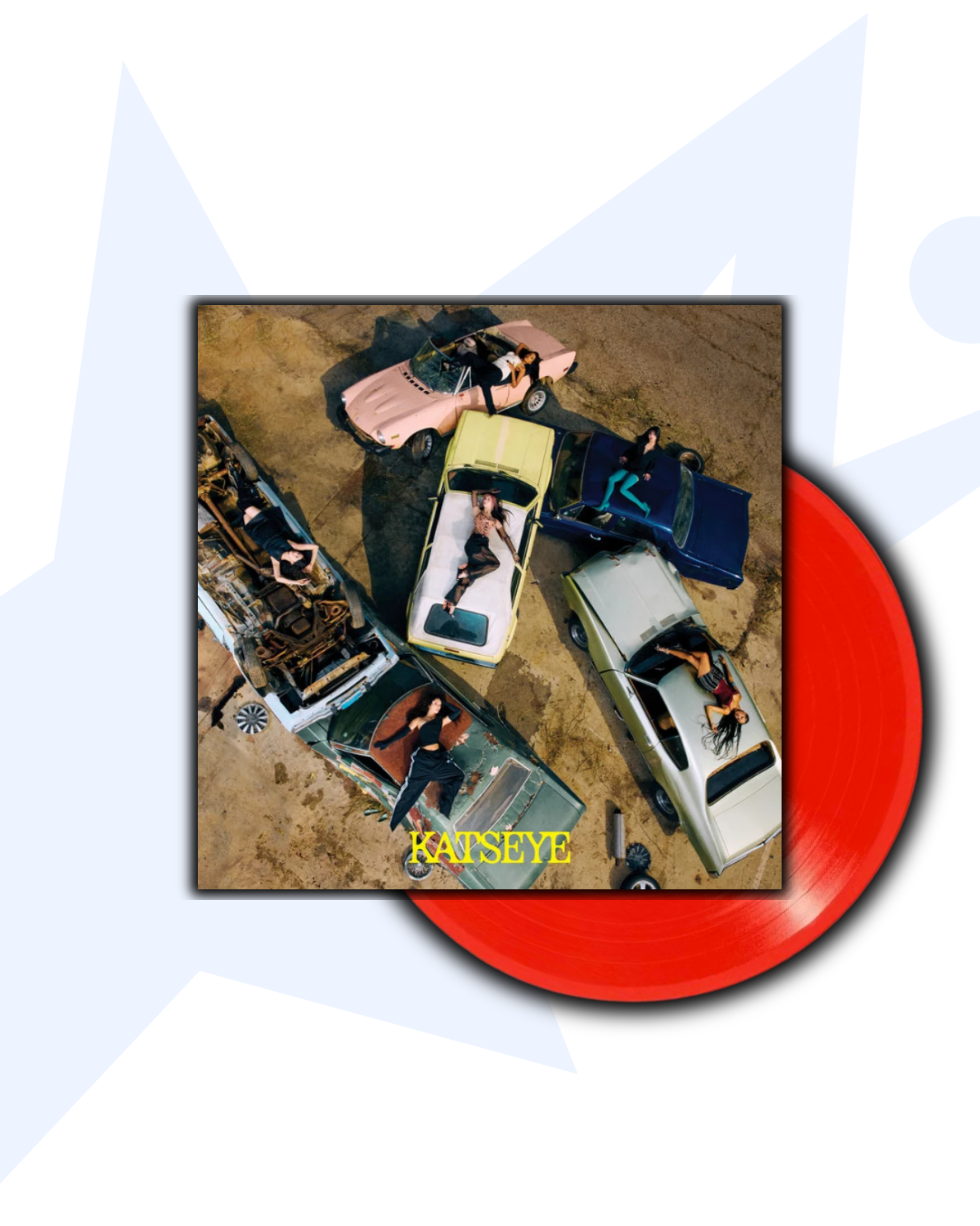 Katseye Beautiful Chaos 1LP Target Exclusive (Rojo)