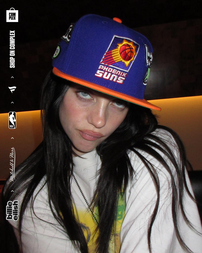 Mitchell & Ness x Billie Eilish Phoenix Suns NBA B.E. Patch Snapback