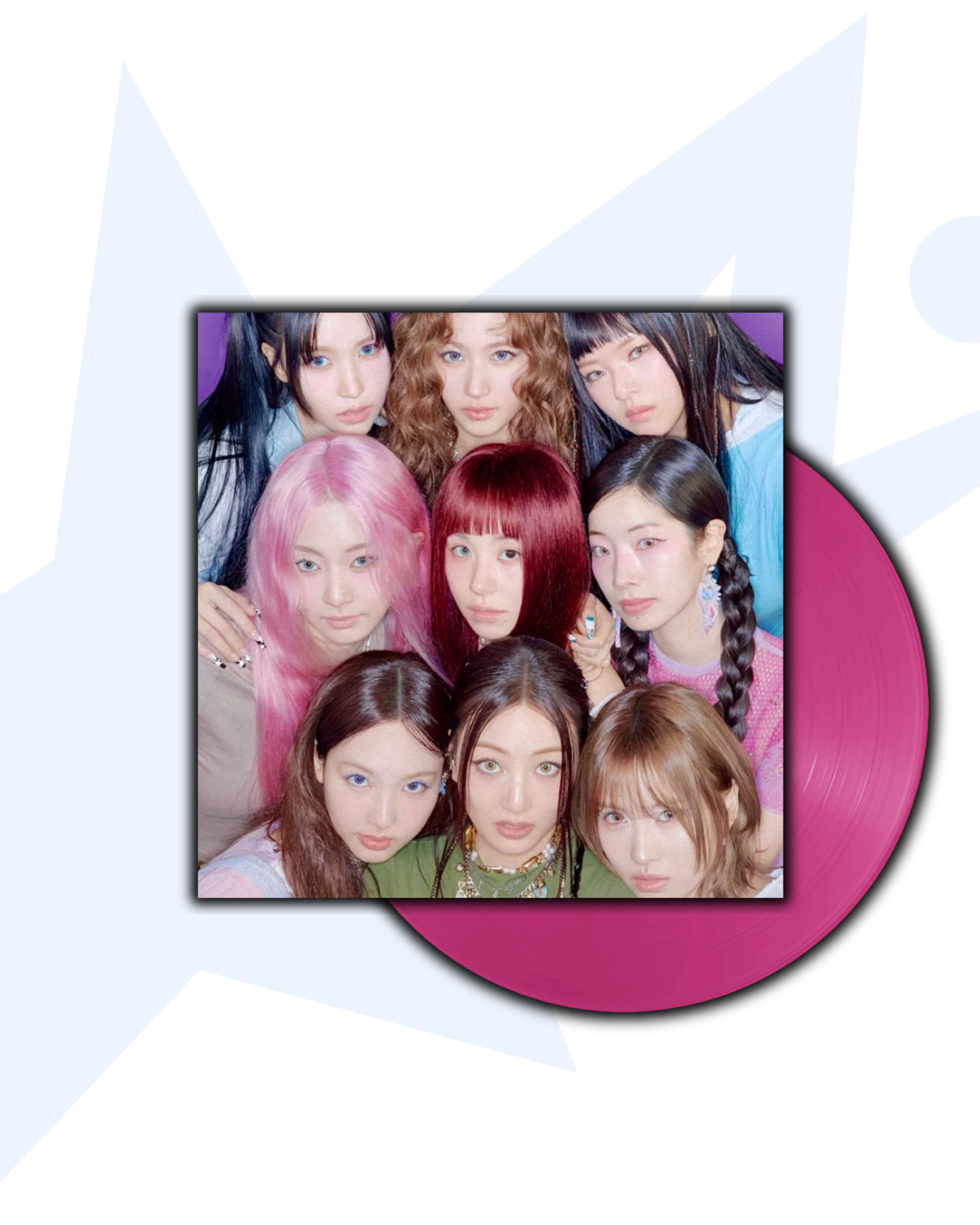 Twice THIS IS FOR (Dragonfruit Glitter Vinyl)