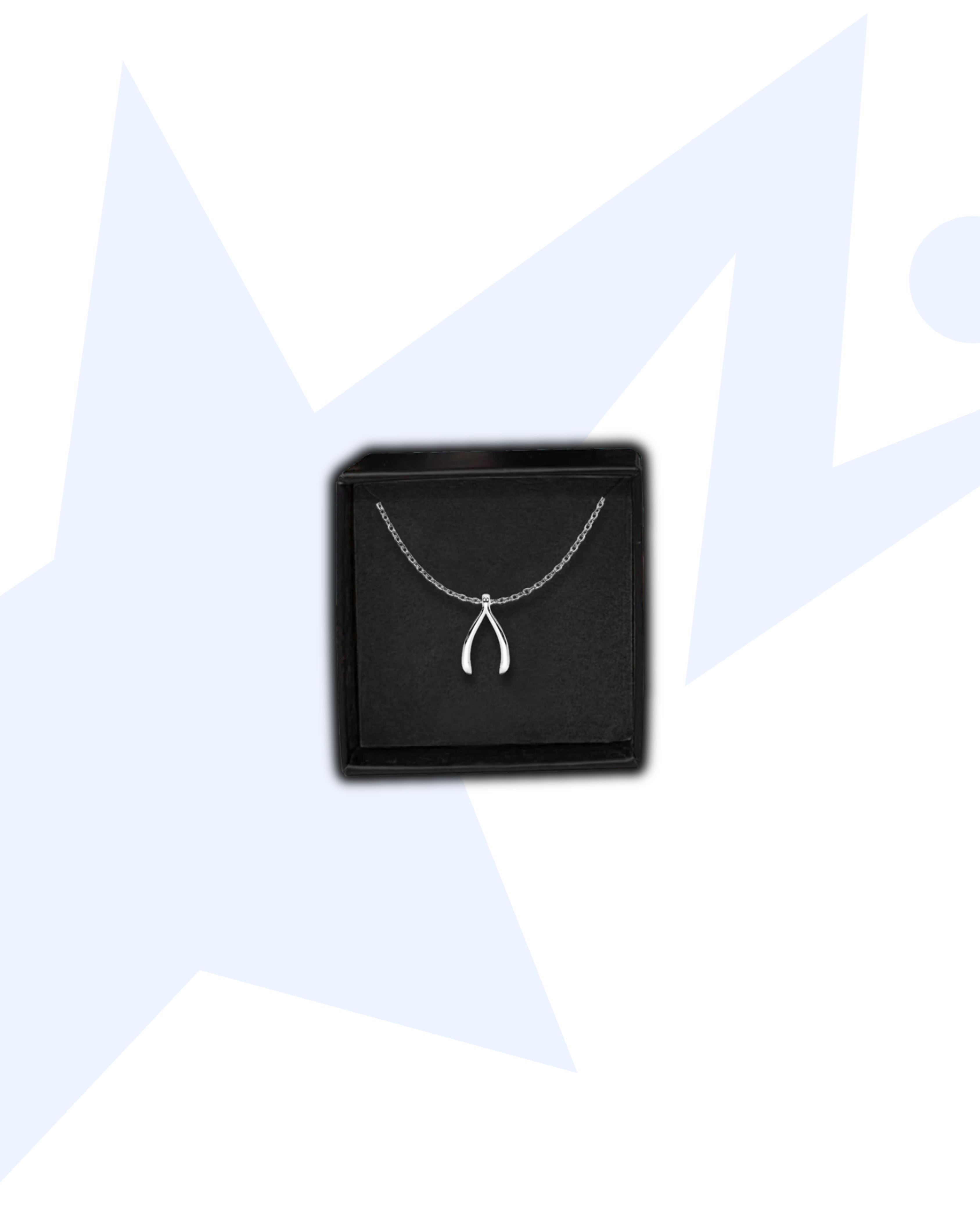Conan Gray Collar Wishbone Plateado