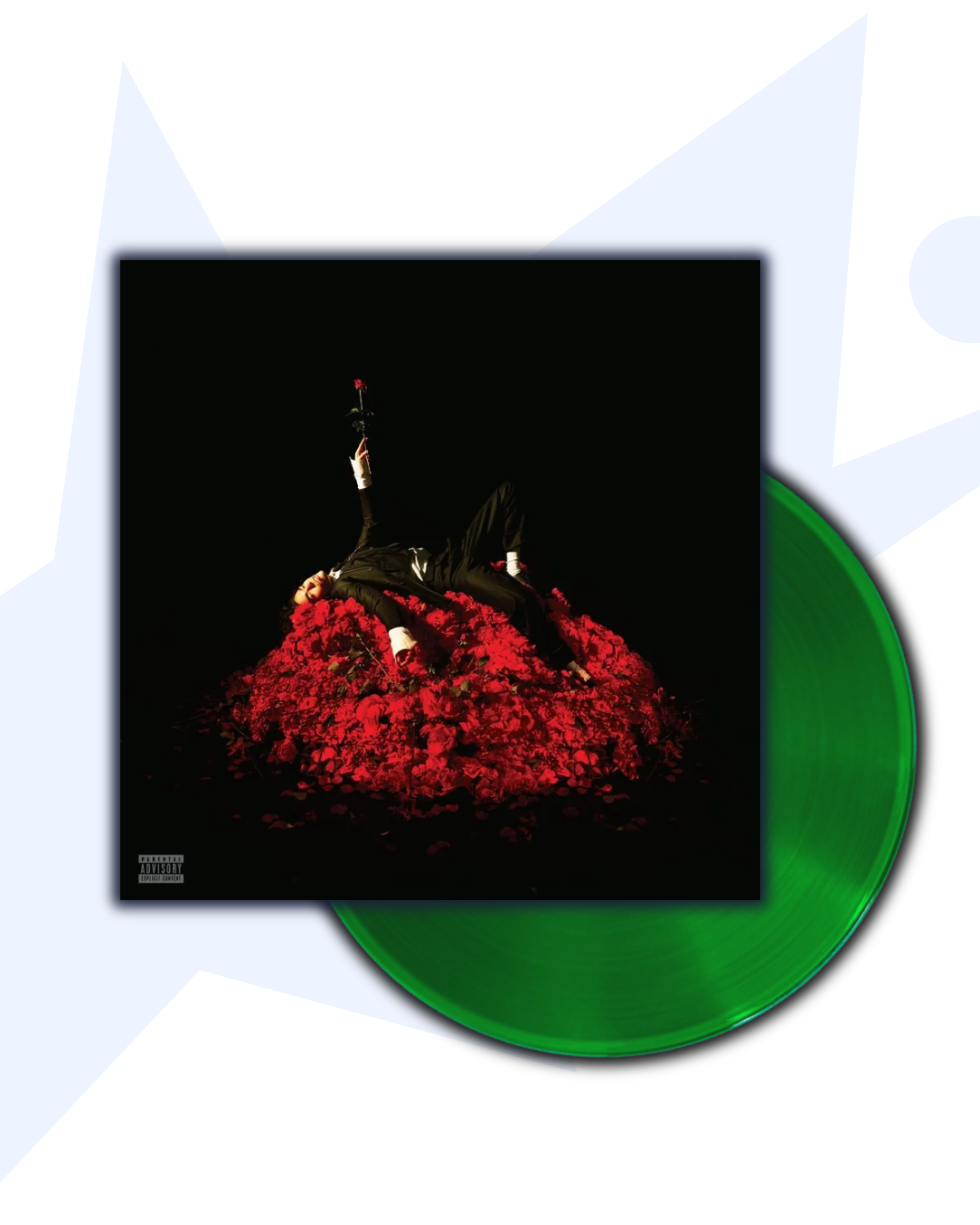 Conan Gray Superache 1LP Vinilo Portada Alternativa (Verde Traslúcido)