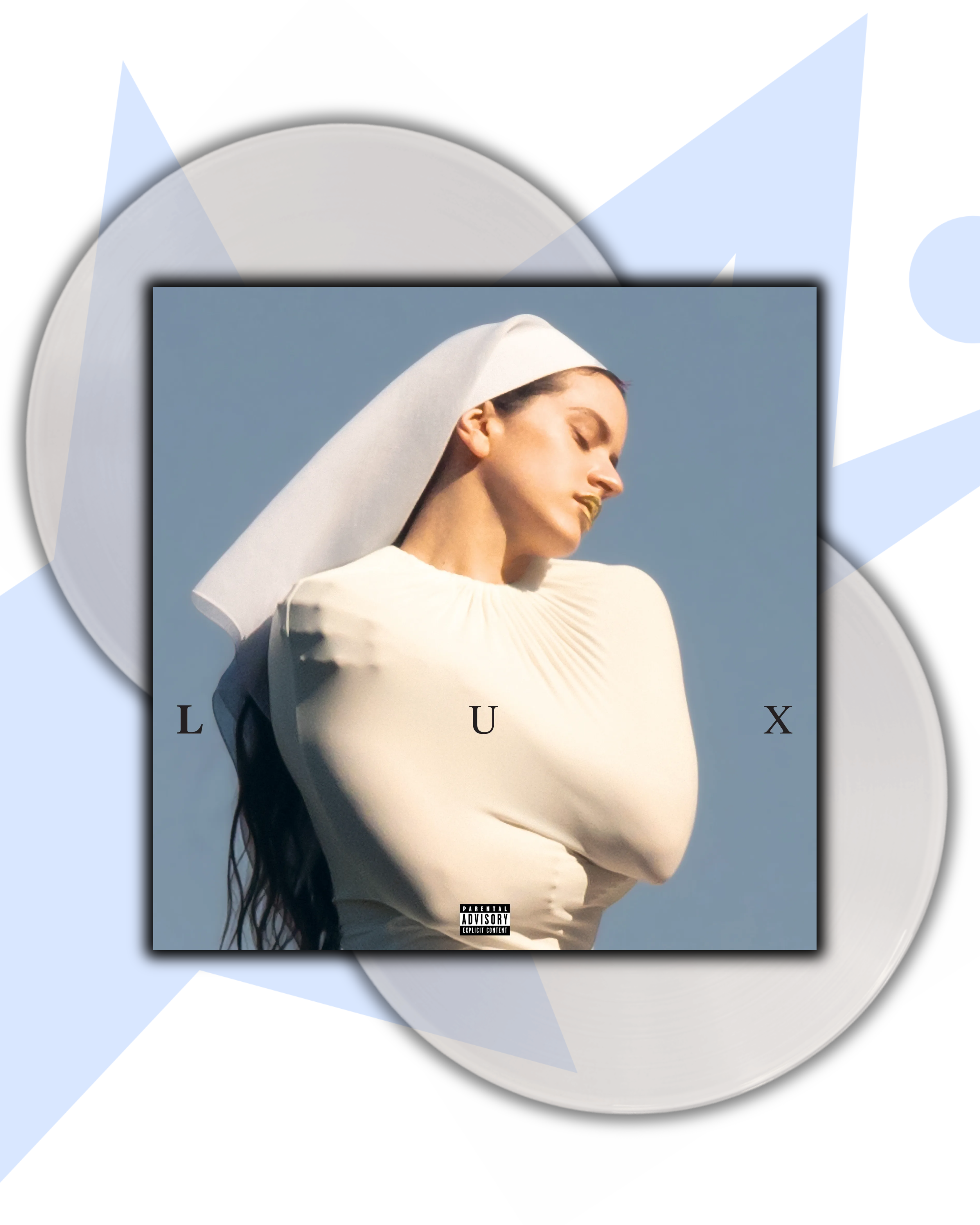 Rosalía LUX 2LP Vinilo Translúcido Clear