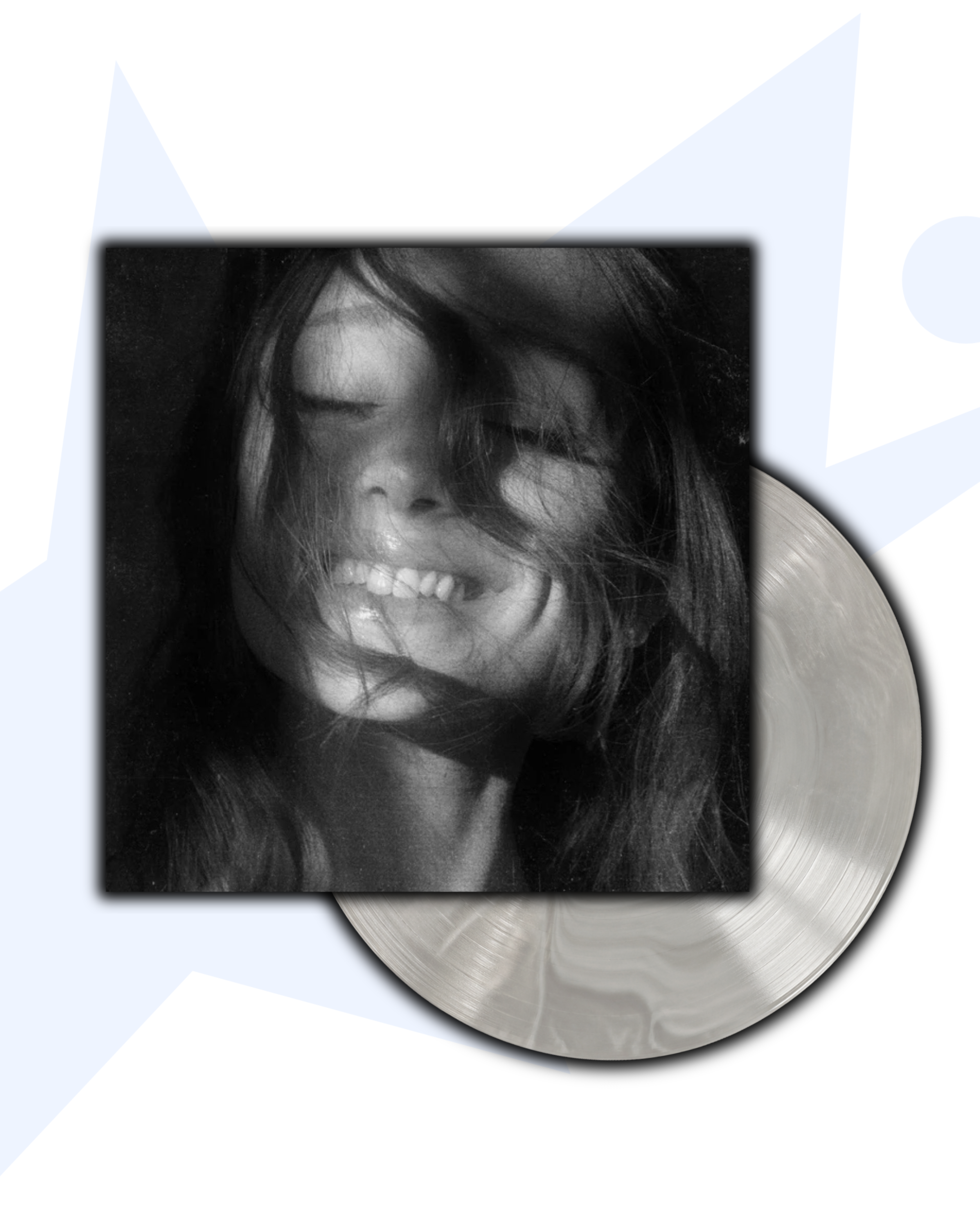 Ariana Grande Petal 1LP Vinilo (Remolino Gris)