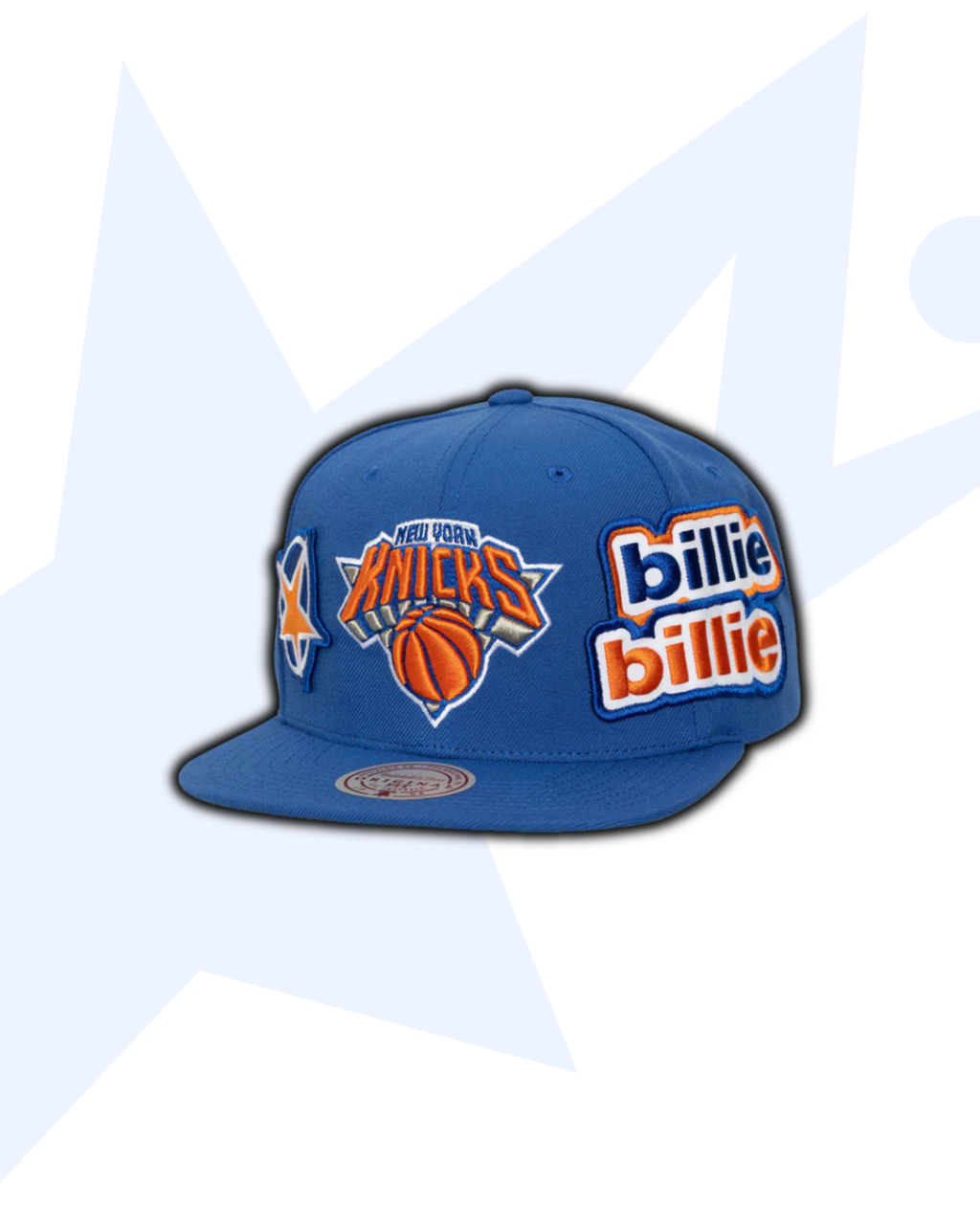 Billie Eilish X Mitchell & Ness New York Knicks NBA B.E. Patch Snapback