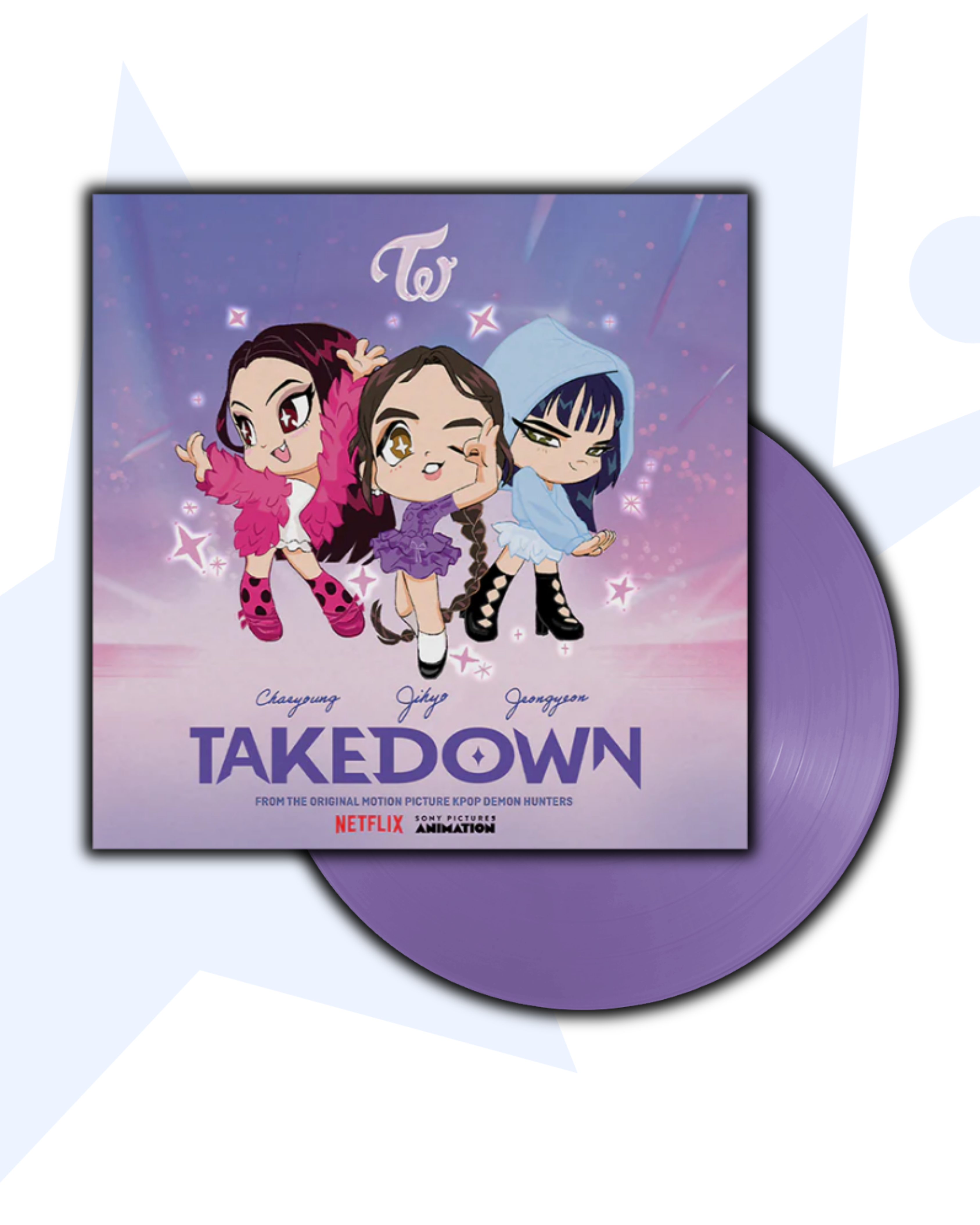 K-pop Demon Hunters TAKEDOWN 7” Single Vinyl