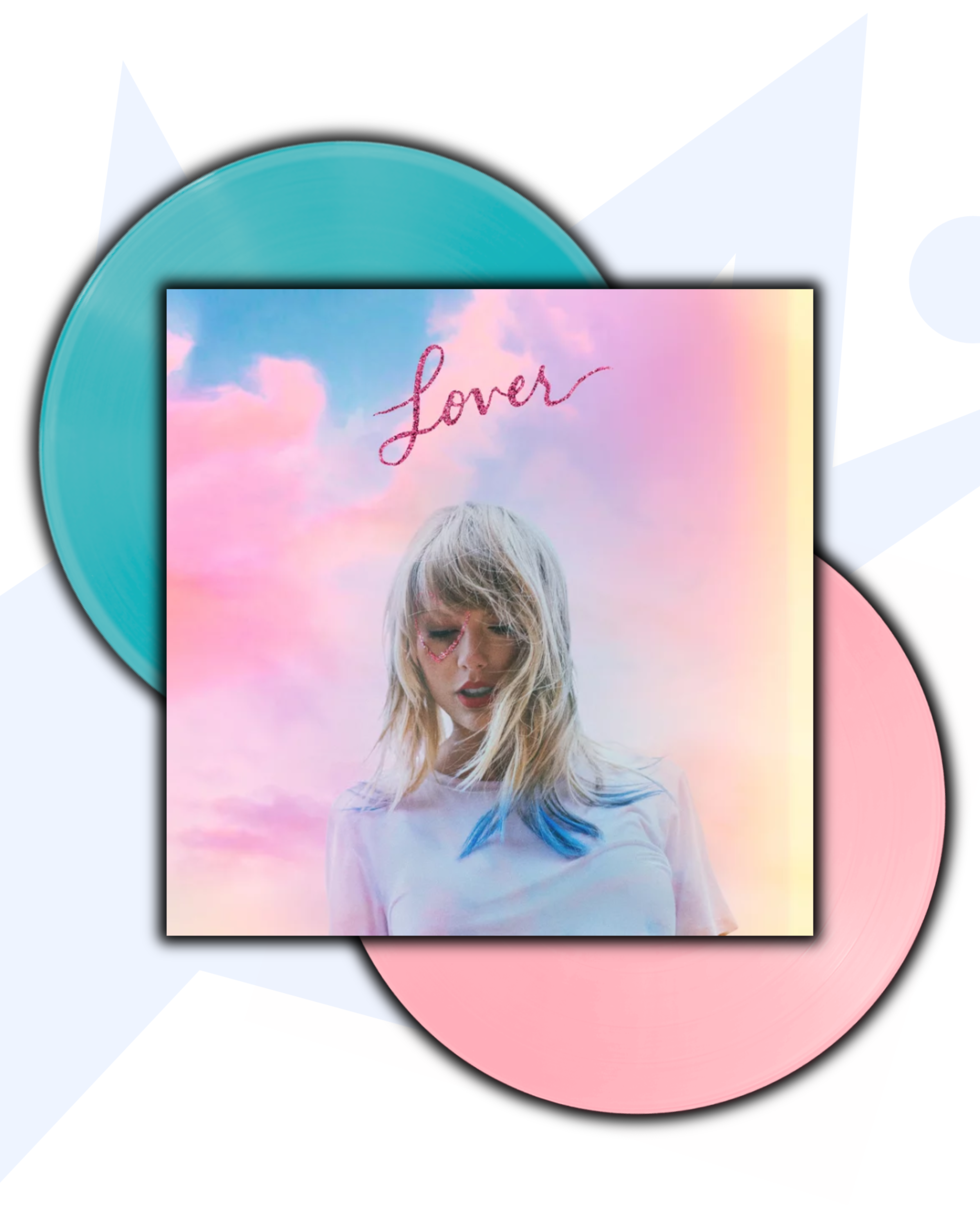 Taylor Swift Lover 2 LP Vinilo