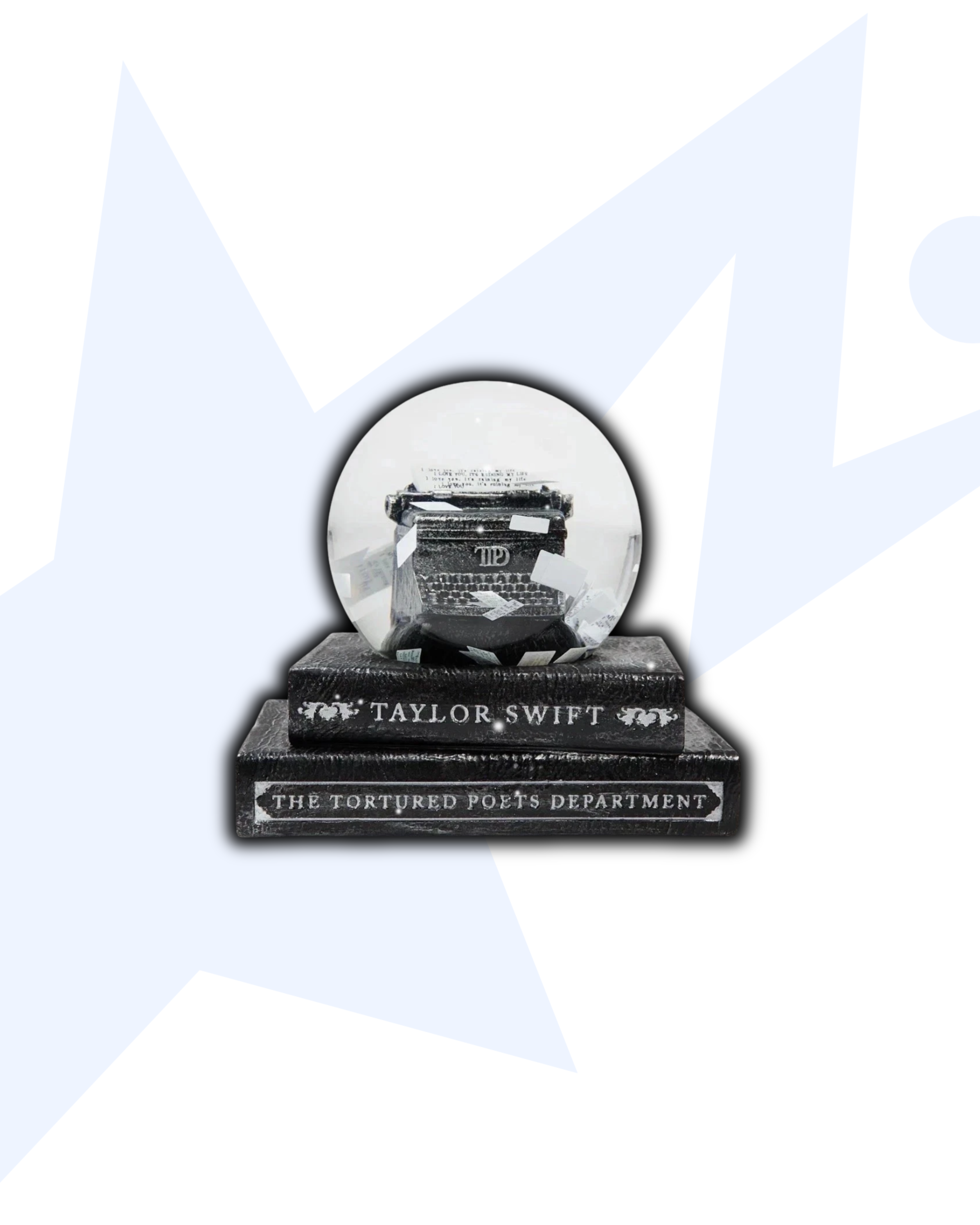 Taylor Swift TTPD Snow Globe