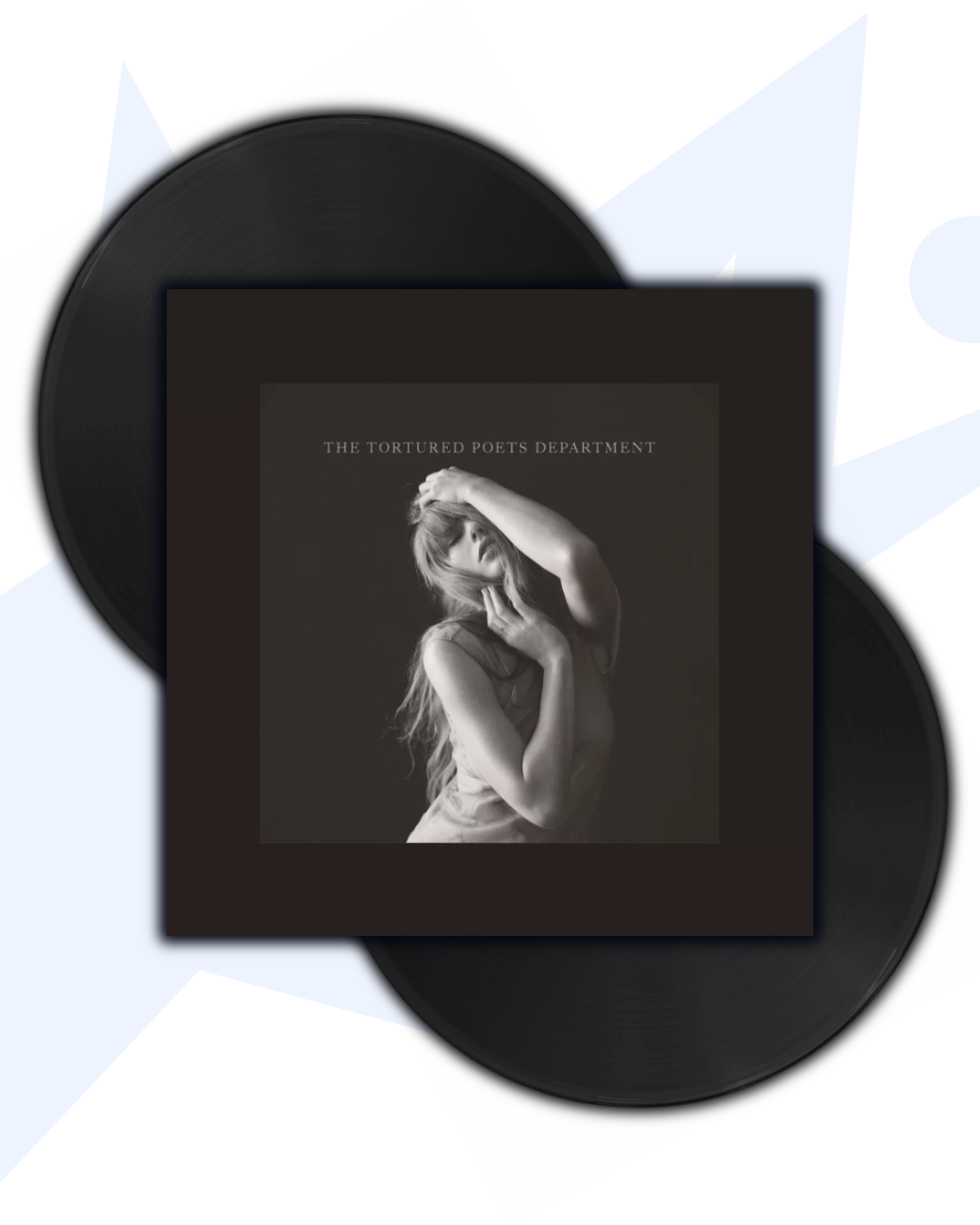 Taylor Swift TTPD 2LP Vinilo: The black Dog (Negro)