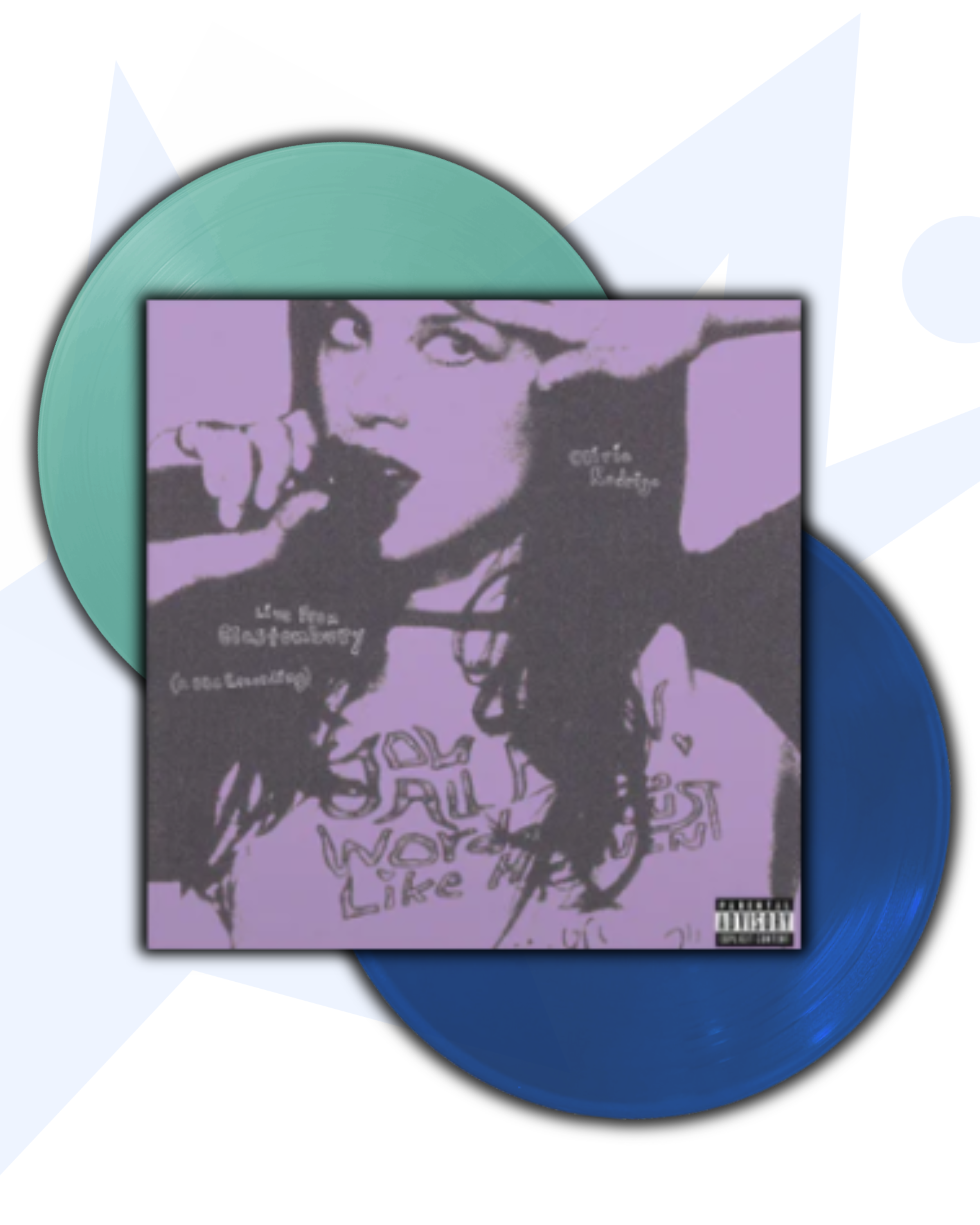 Olivia Rodrigo Vinilo Live From Glastonbury Recording