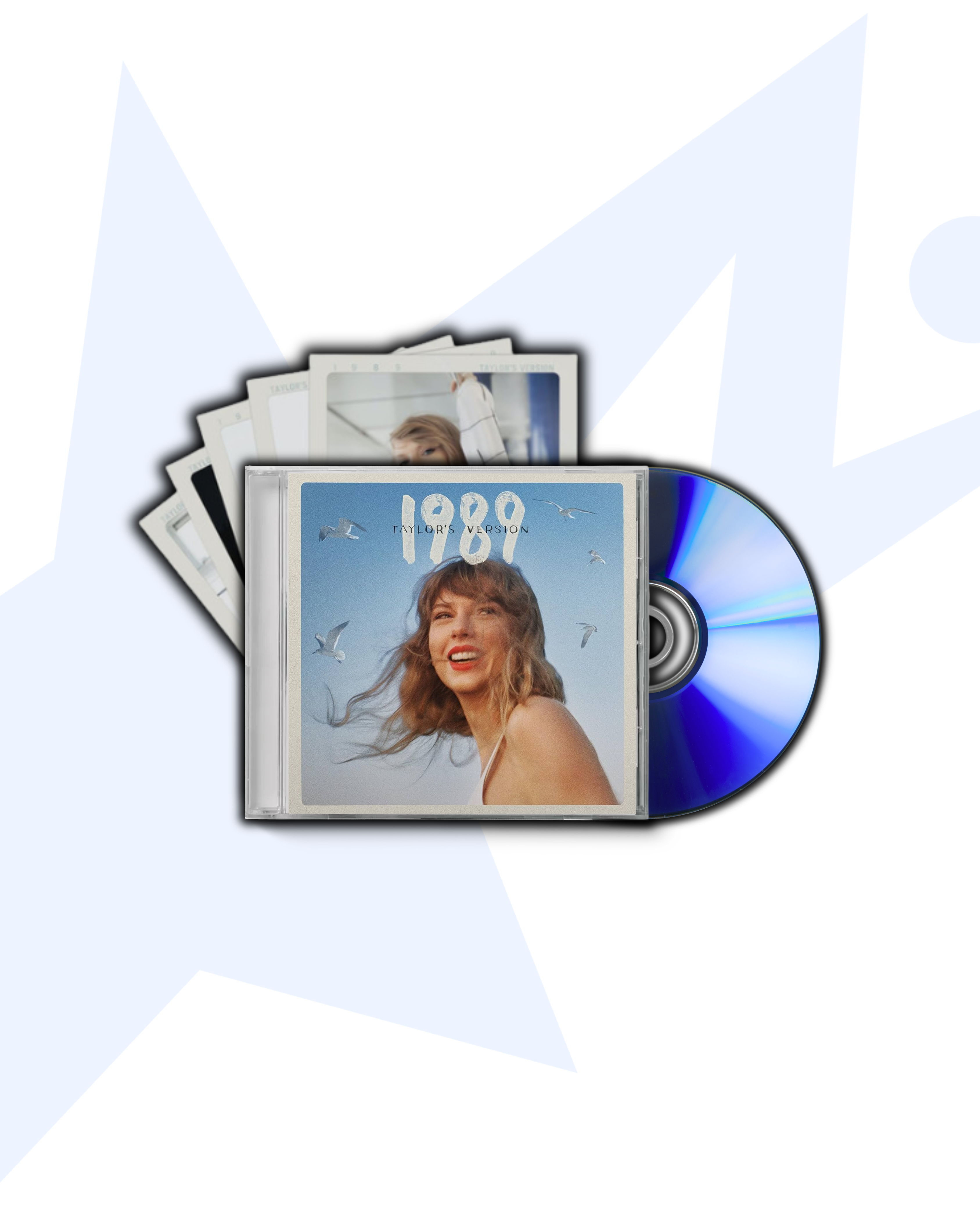 Taylor Swift 1989 Taylor’s Version CD Deluxe W/Polaroids (Azul)