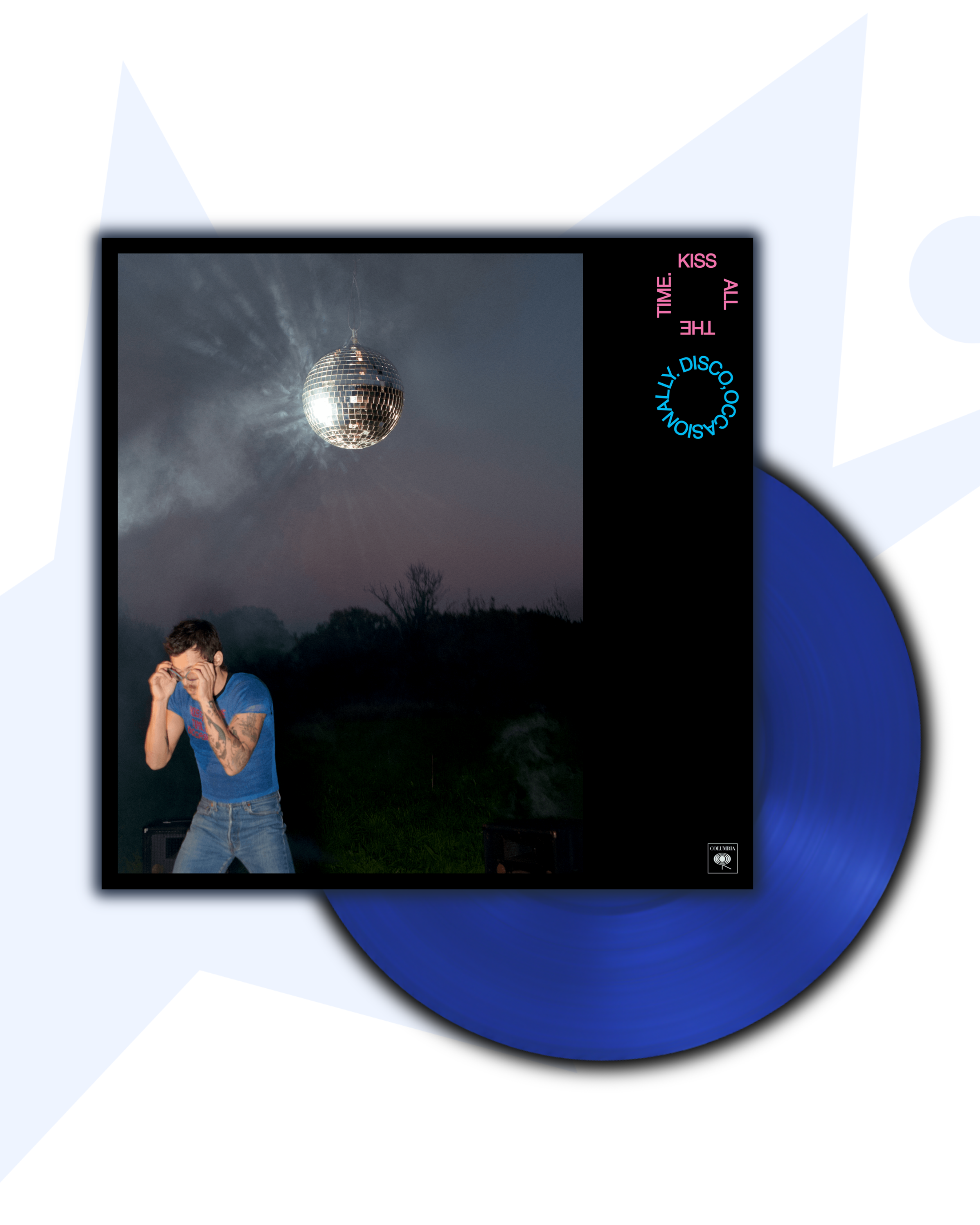 Harry Styles Kiss All The Time. Disco, Occasionally 1LP Vinilo (Azul)