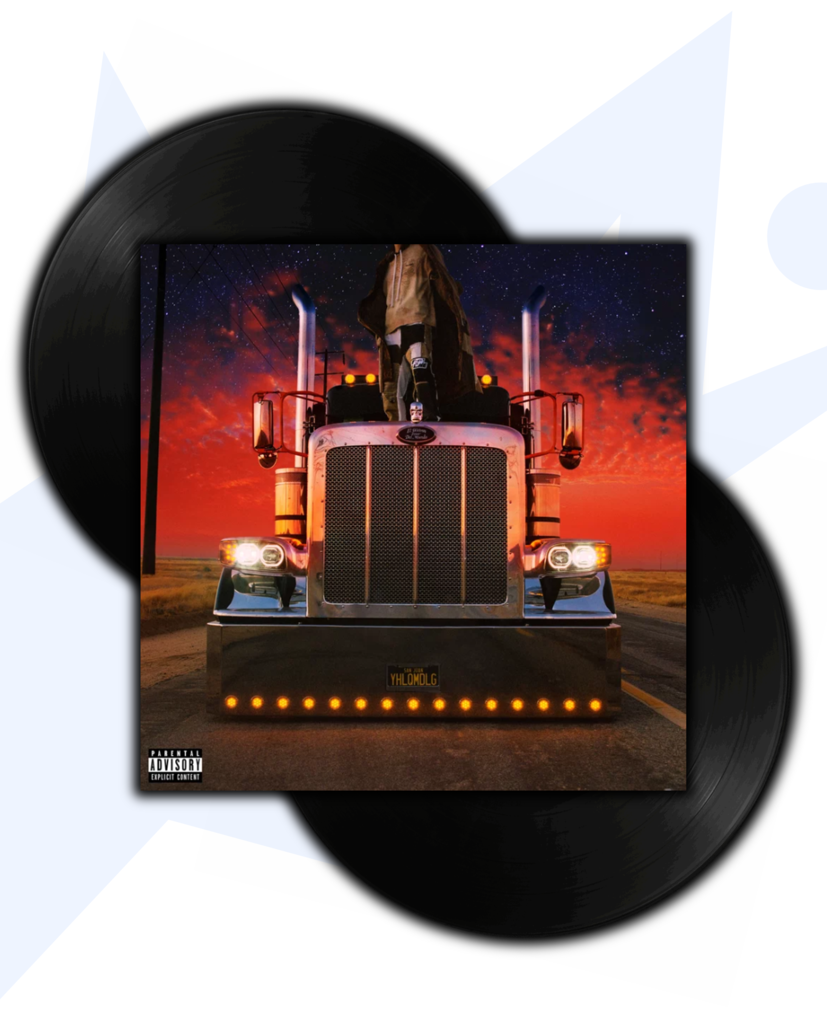 Bad Bunny El Último Tour Del Mundo 2LP Vinilo (Negro)