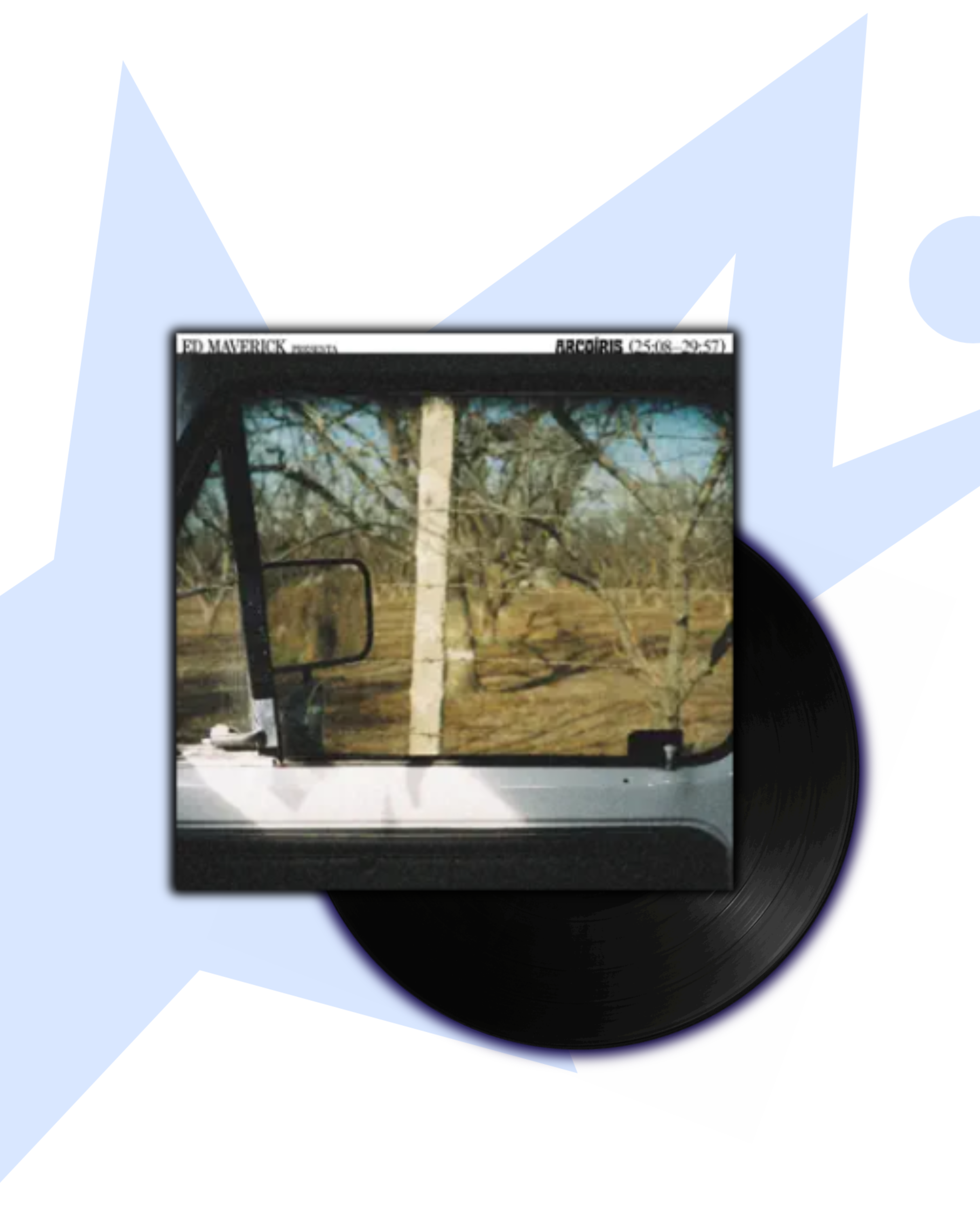 Ed Maverick Arcoiris Single Vinilo 7” (Standard Negro)