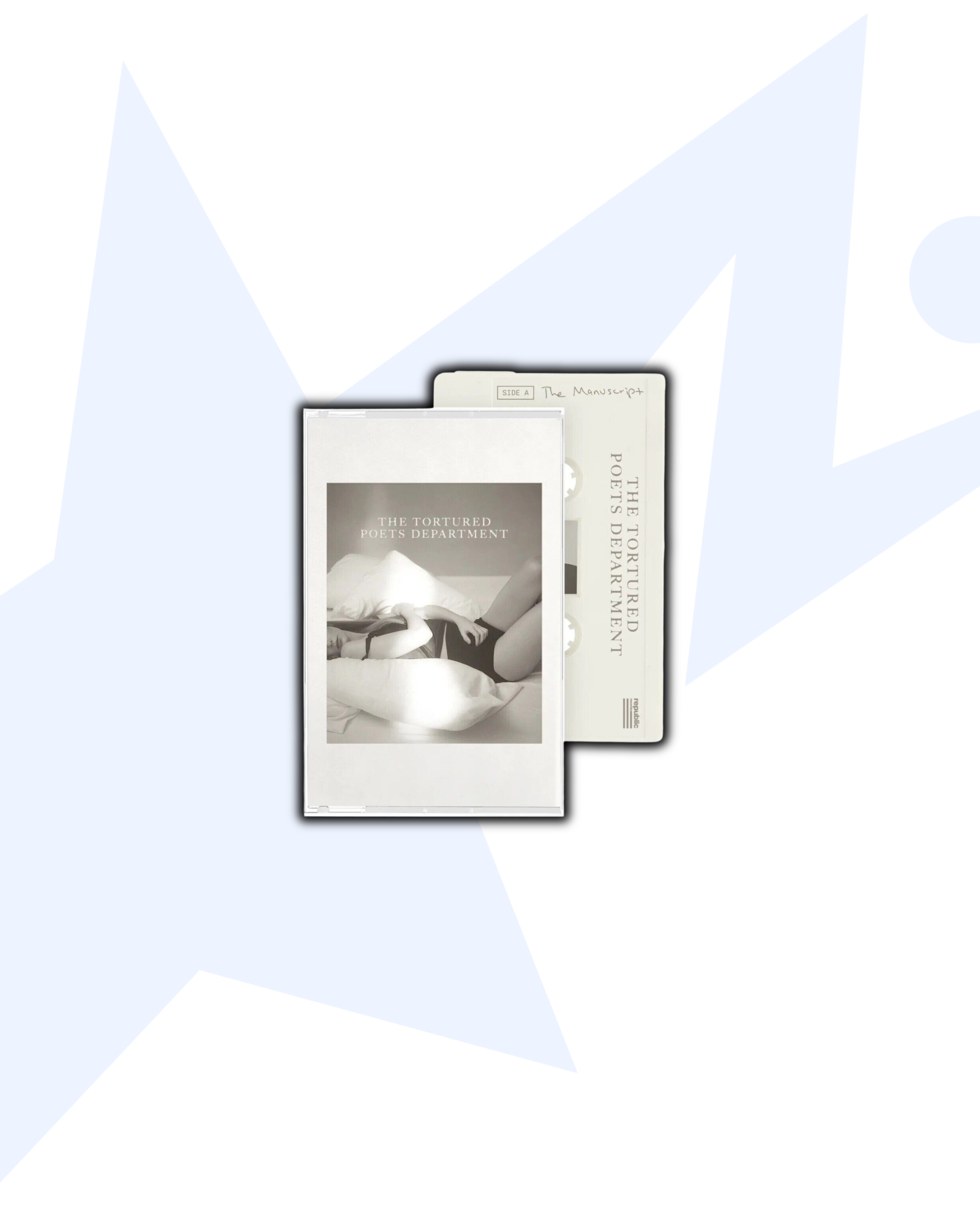 Taylor Swift TTPD: The Manuscript Cassette (Blanco)