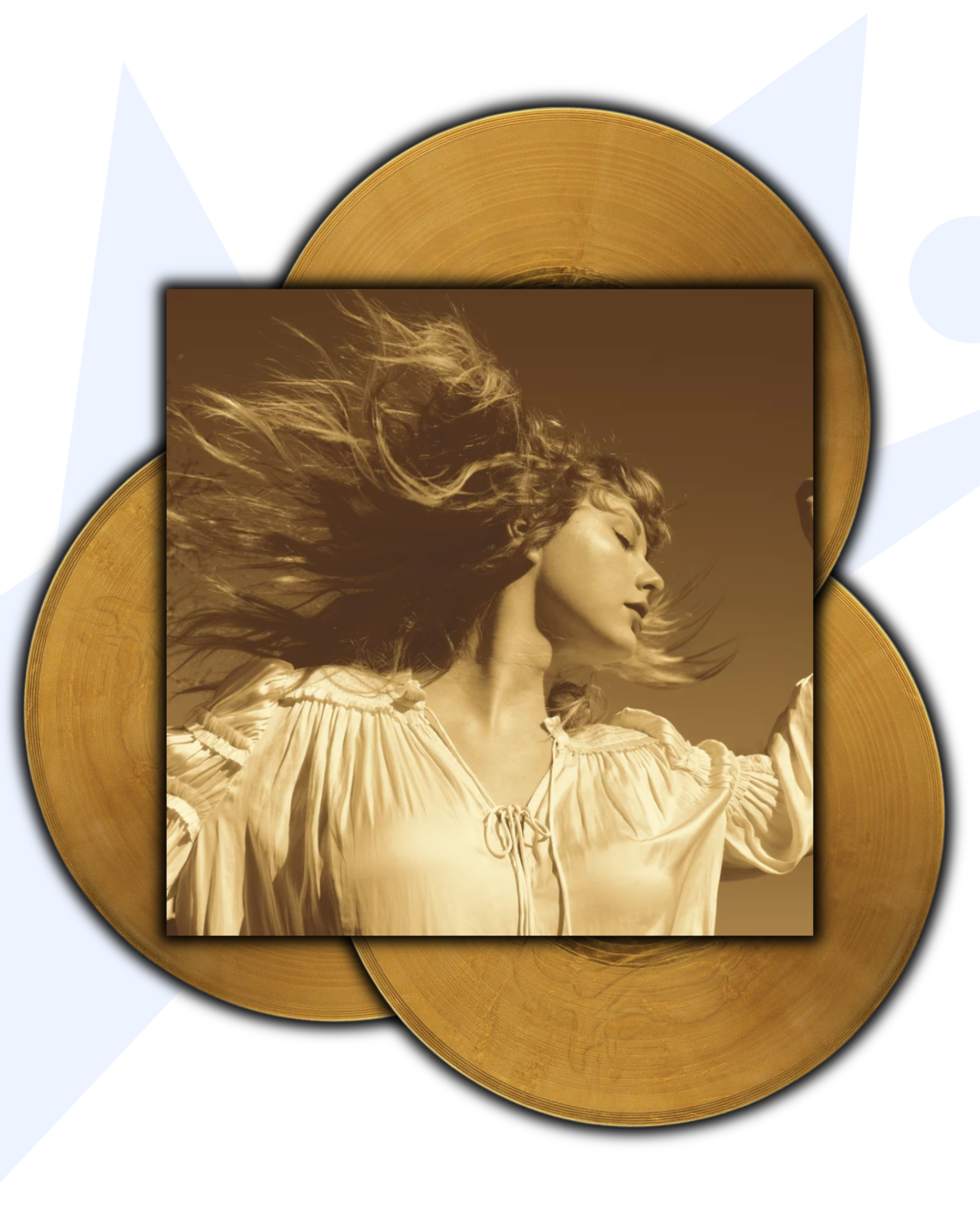 Taylor Swift Fearless 3 LP Vinilo