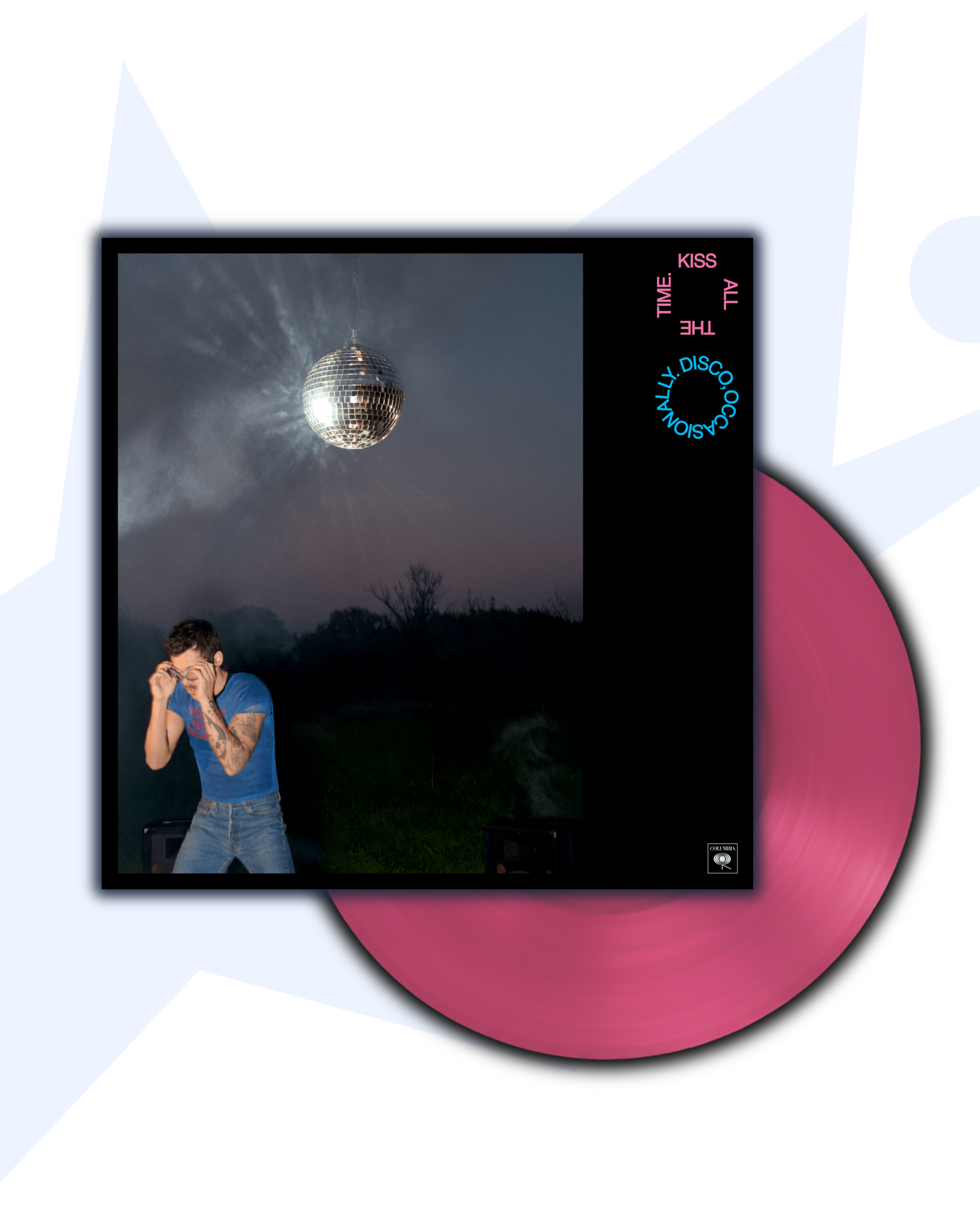 Harry Styles Kiss All The Time. Disco, Occasionally 1LP Vinilo (Rosa)