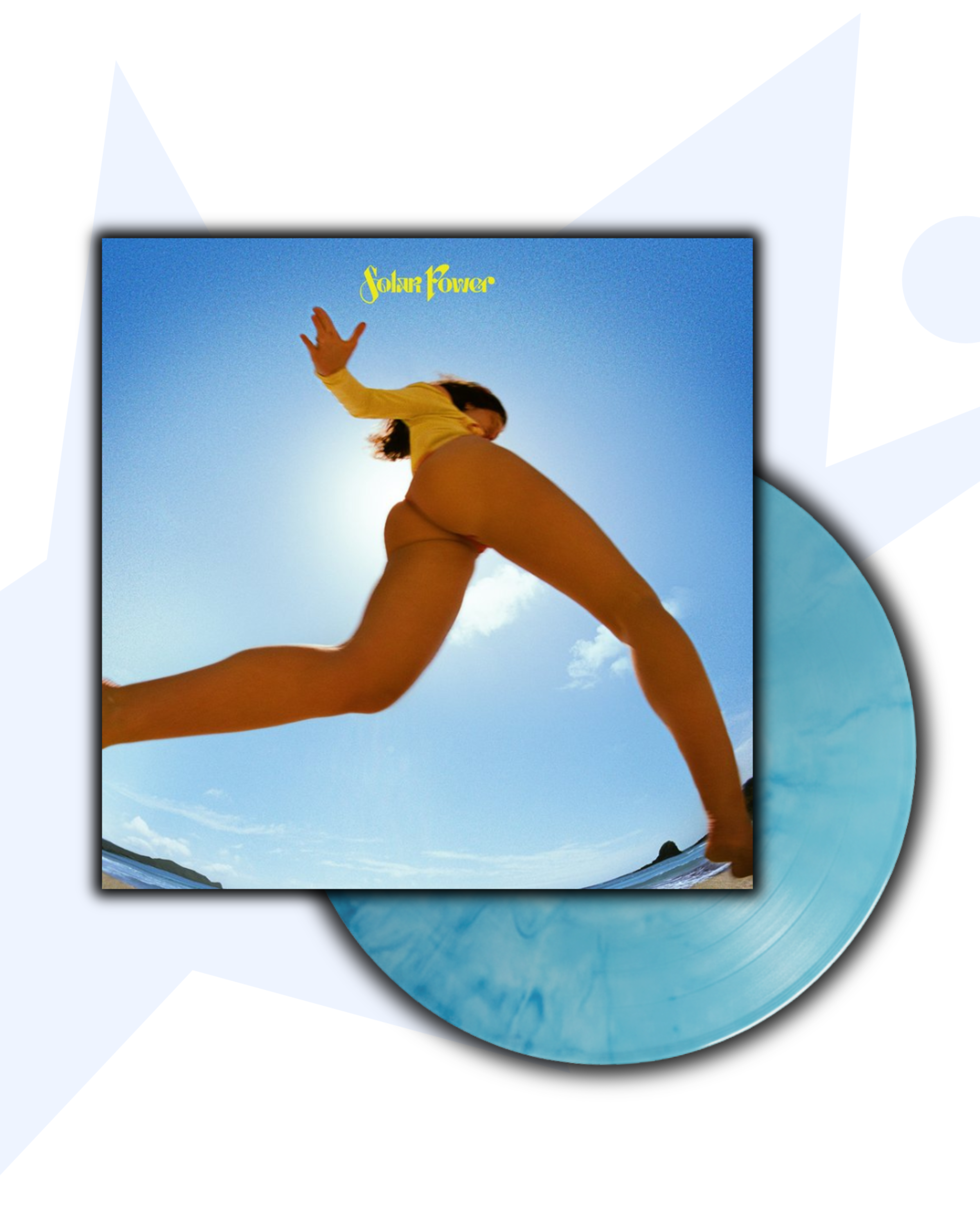 Lorde Solar Power 1LP Vinilo (Azul Mármol)