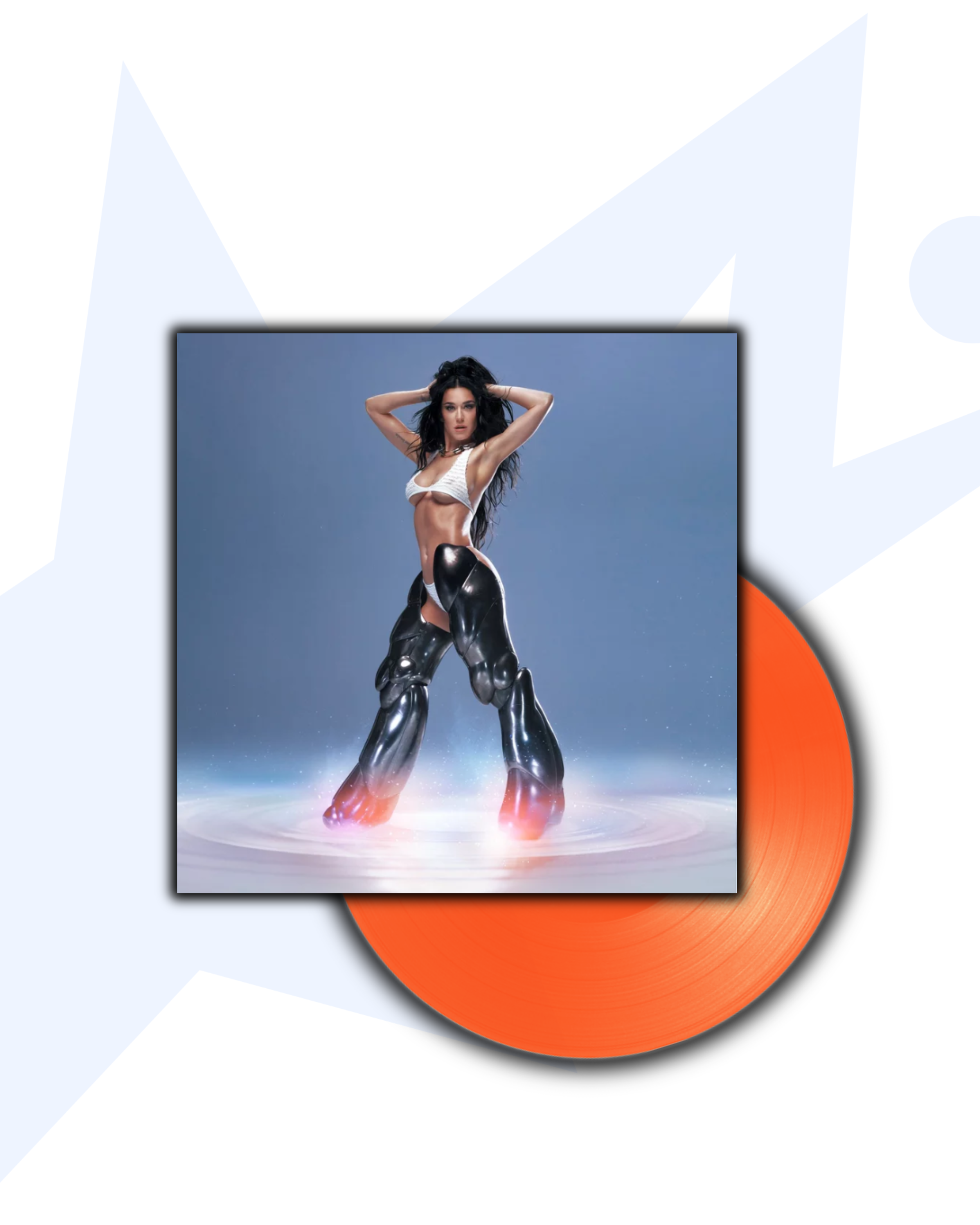 Katy Perry Woman’s World Vinilo Single (Naranja Traslúcido)