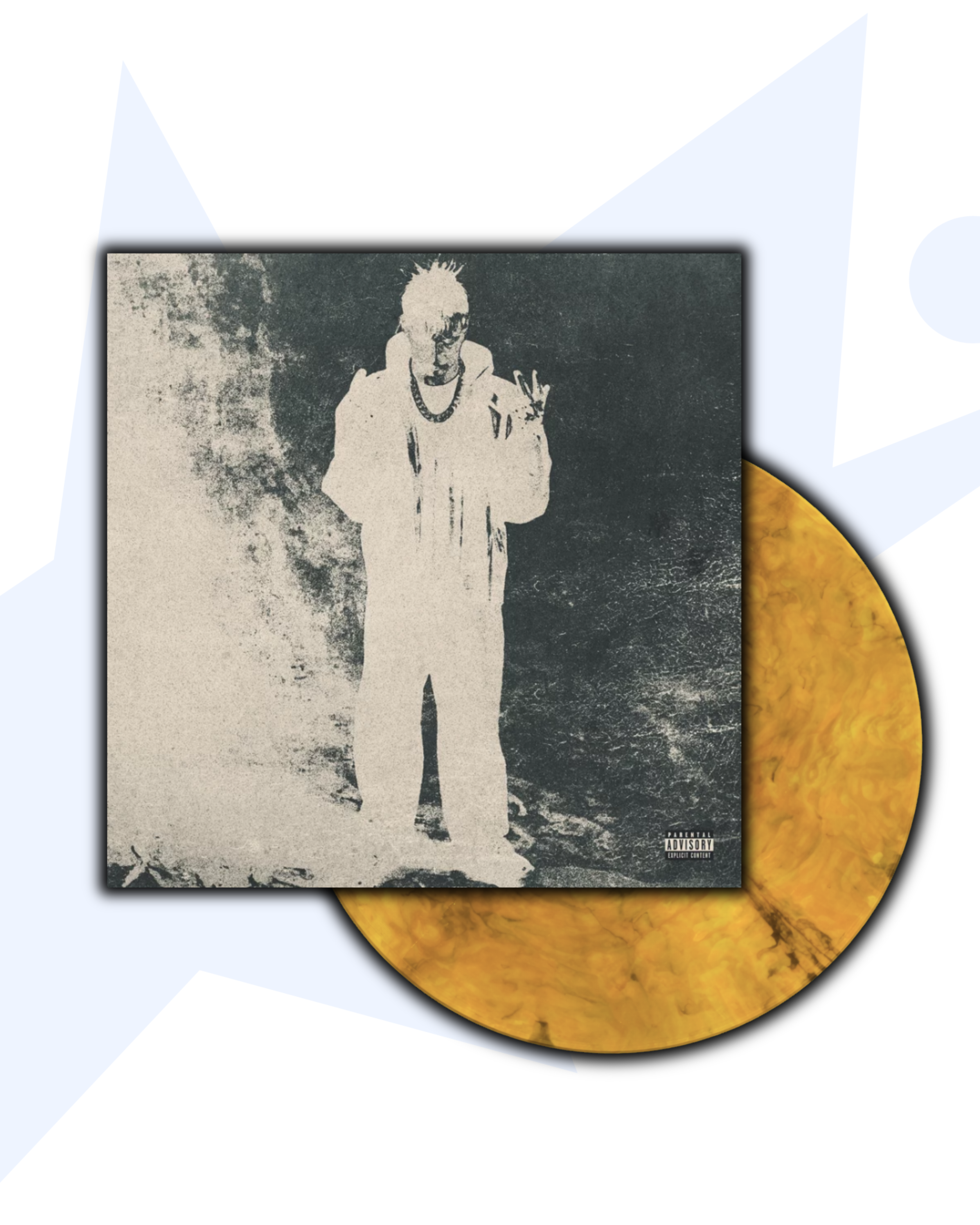 Peso Pluma Exodo 1LP Vinilo (Ámbar Mármol)