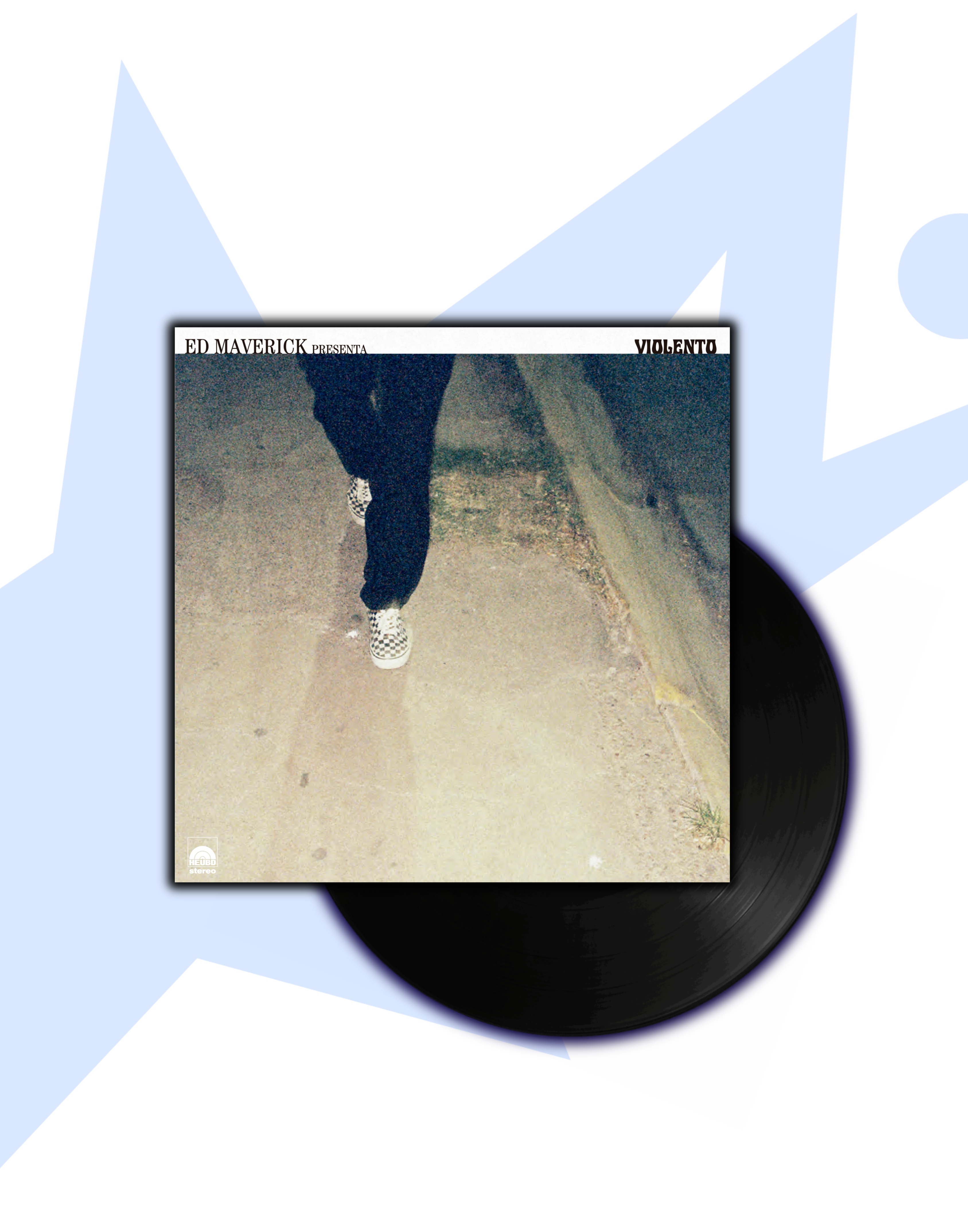 Ed Maverick Violento Single Vinilo 7” (Standard Negro)