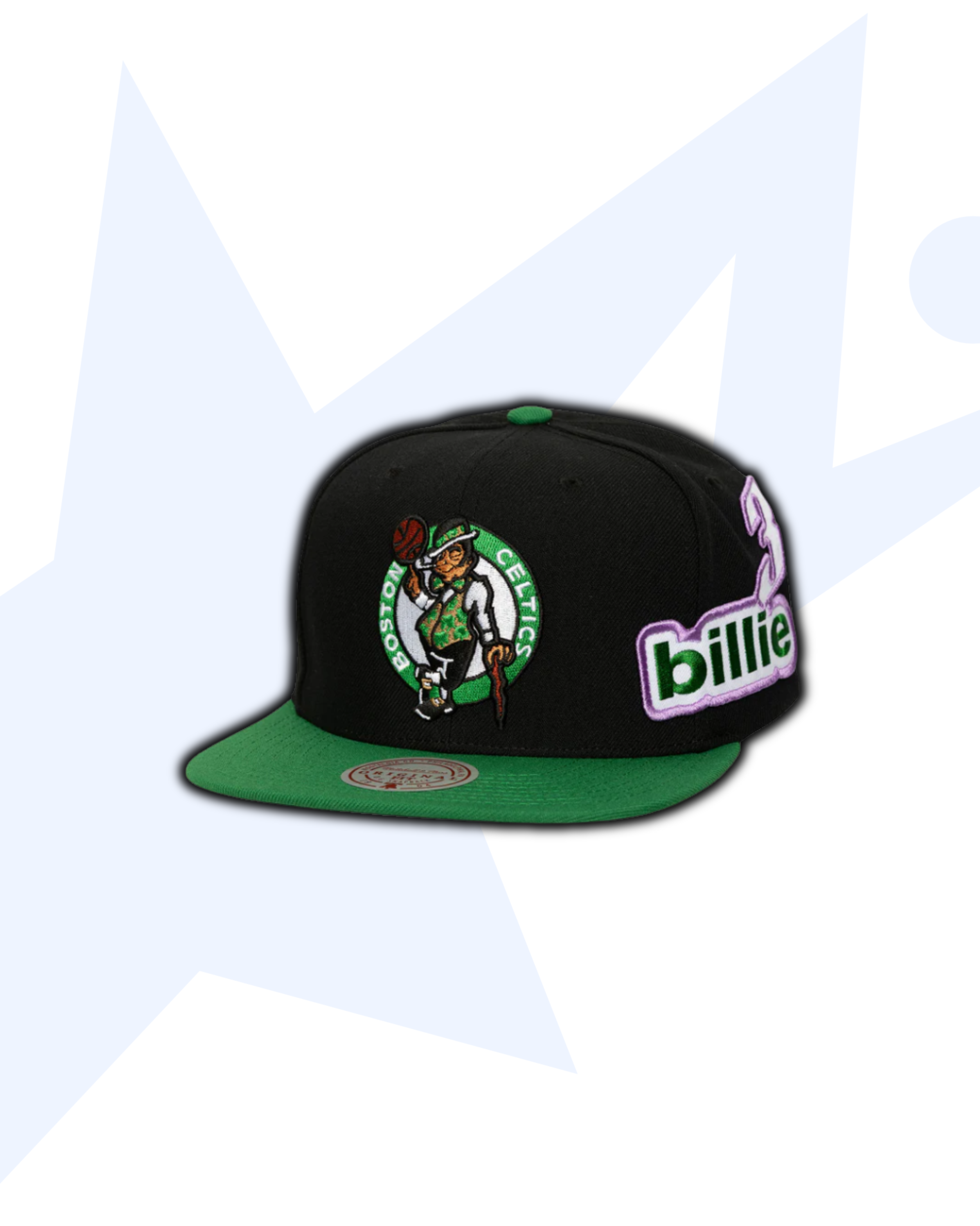 Mitchell & Ness x Billie Eilish Boston Celtics NBA B.E. Patch Snapback