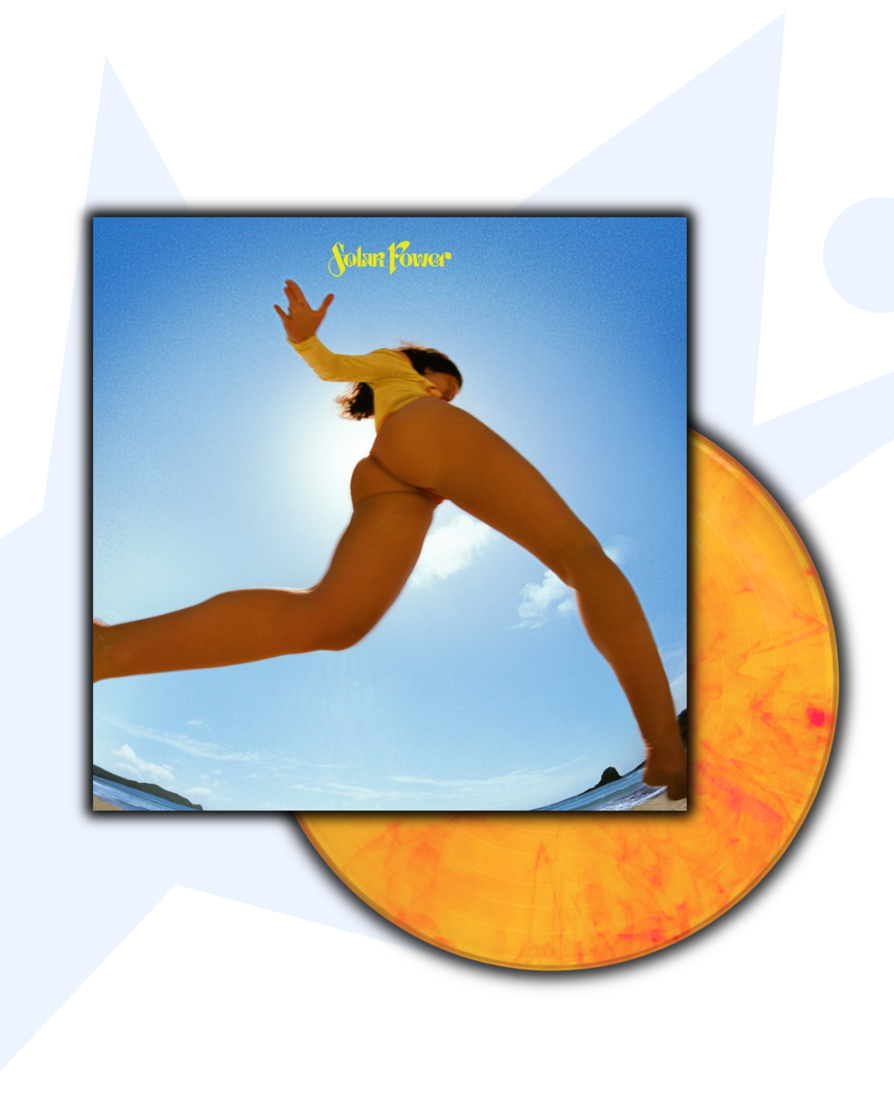 Lorde Solar Power 1LP Vinilo (Naranja Marmol)