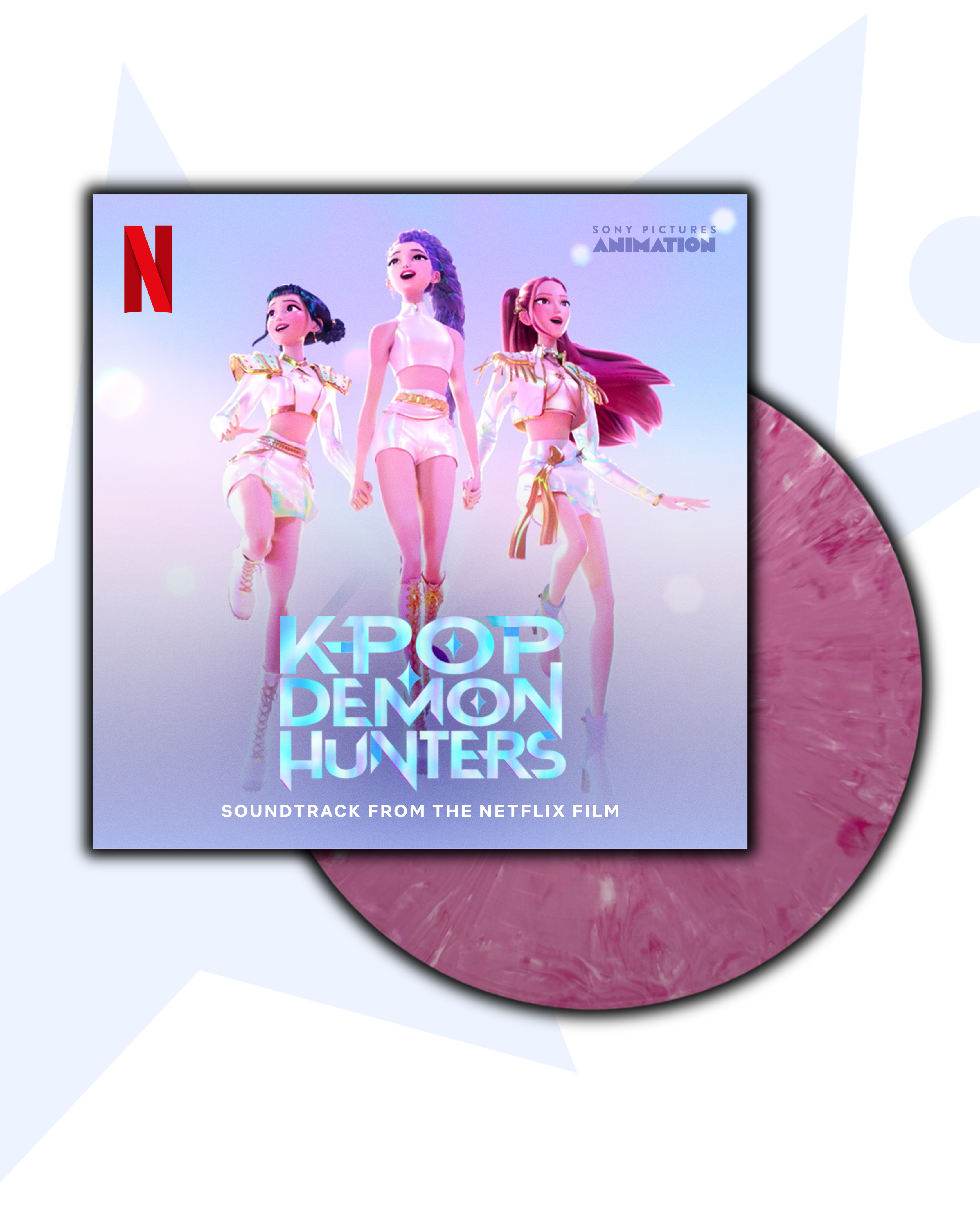 K-pop Demon Hunters Soundtrack (SMOKEY FUCHSIA VINYL)