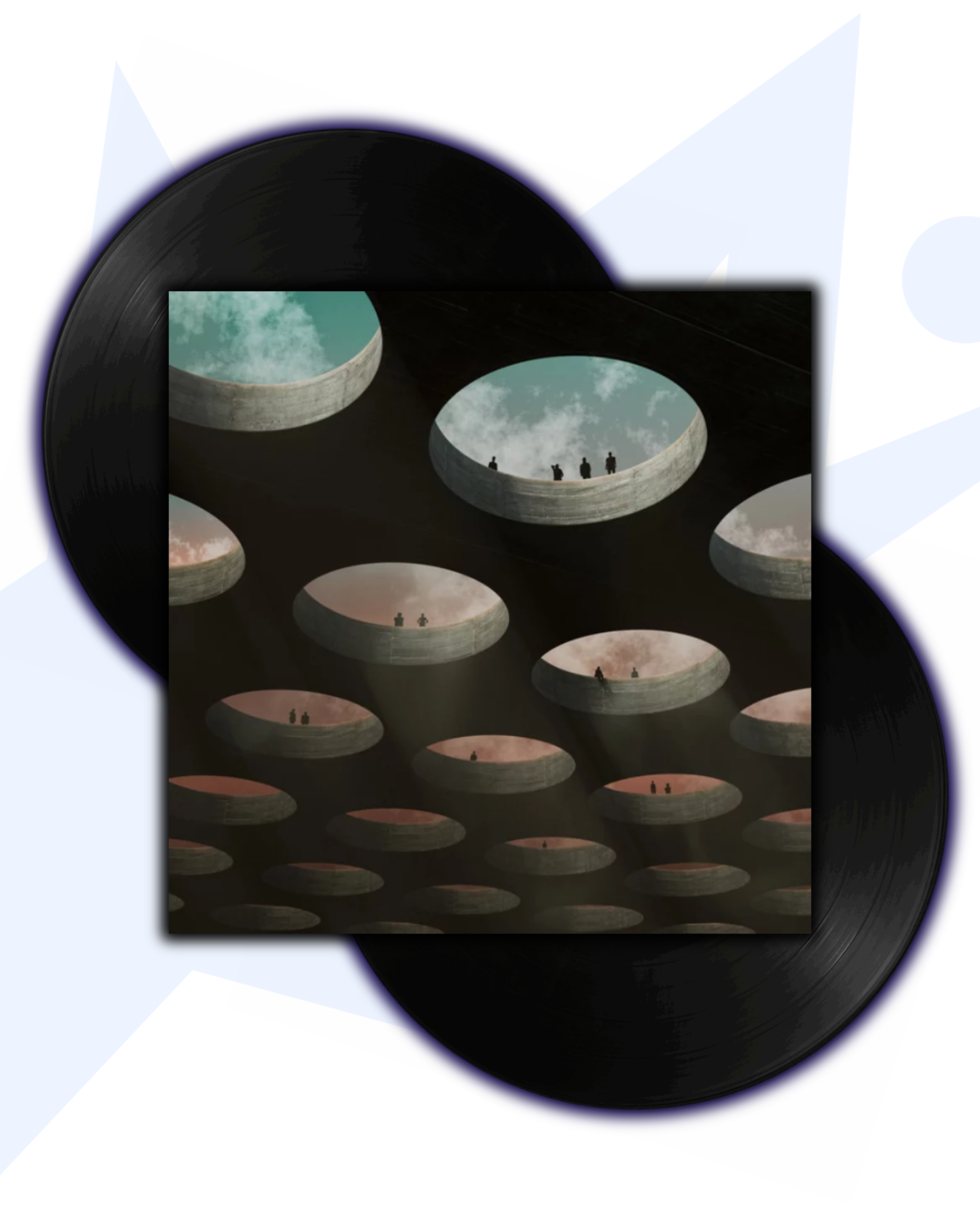 WOS Descartable 2LP Vinilo (Negro)