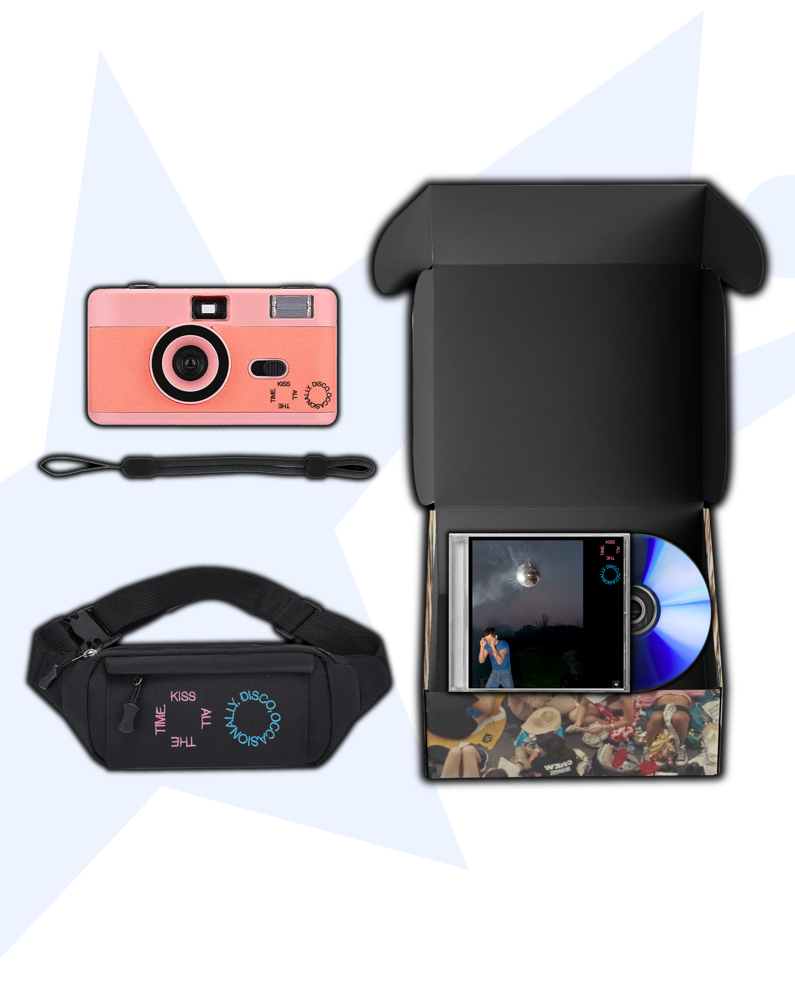 Harry Styles Kiss All The Time. Disco, Occasionally Boxset Cámara + CD