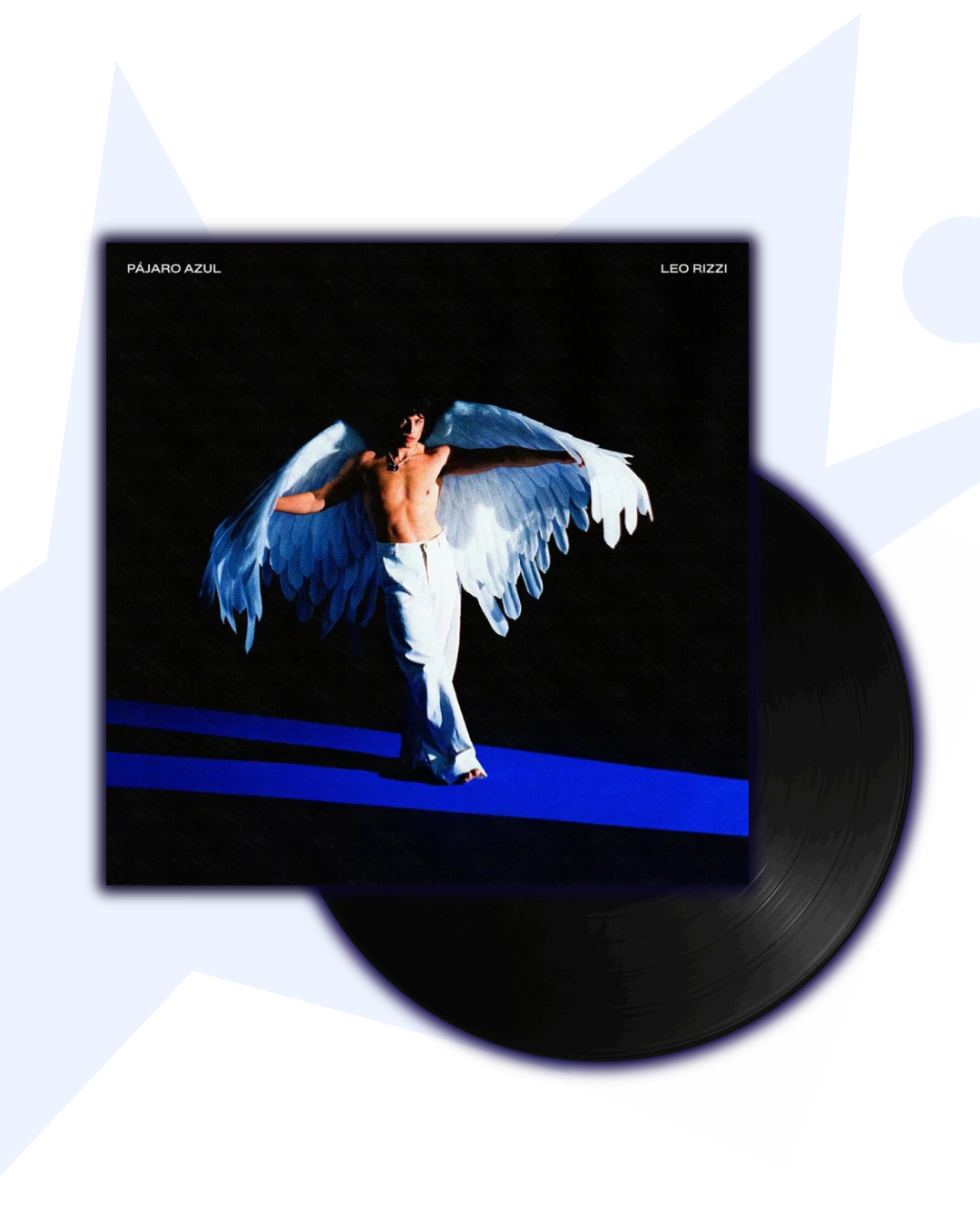 Leo Rizzi Pájaro Azul 1LP Vinilo (Negro)