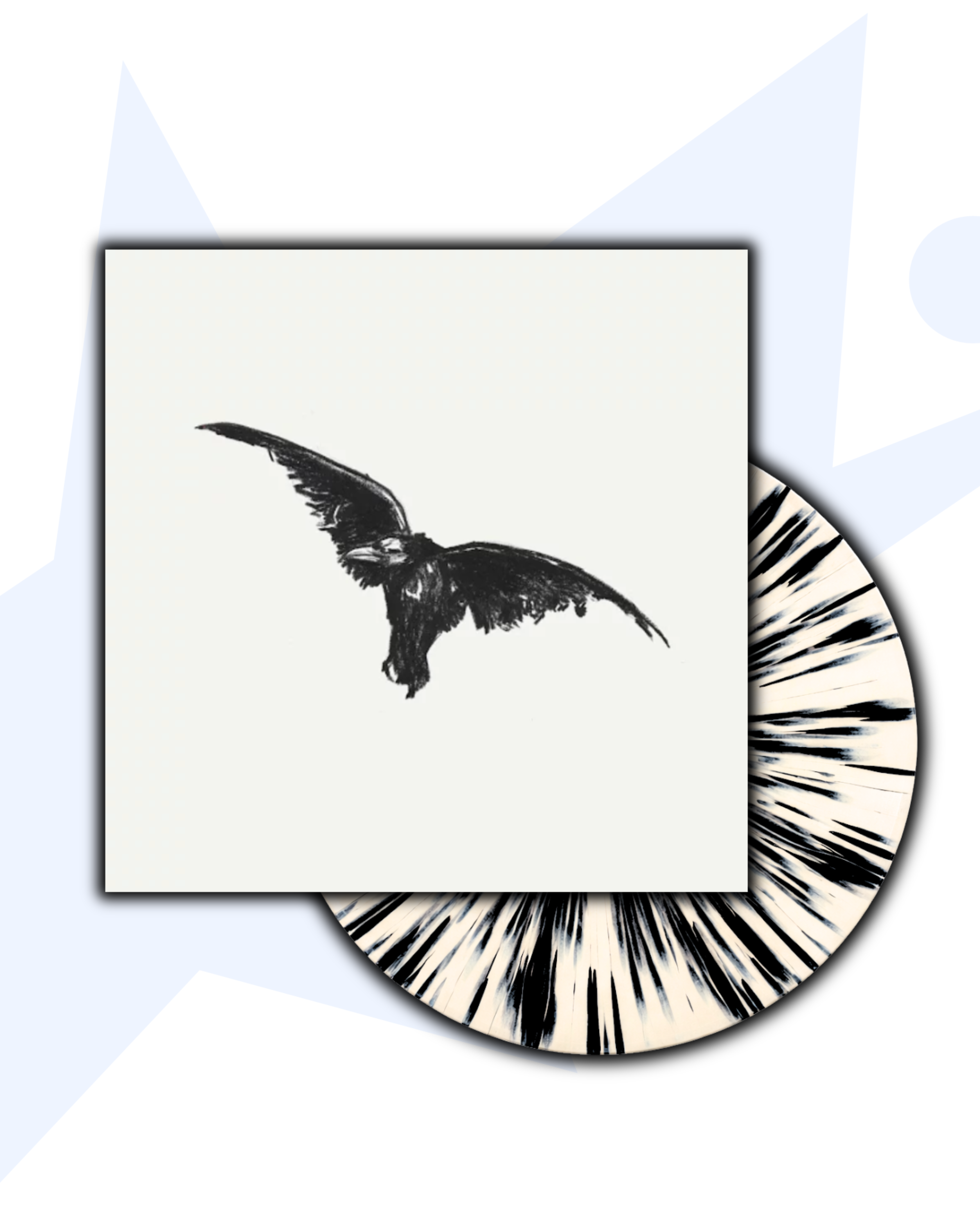 Conan Gray Kid Krow Decomposed 1LP Vinilo (Salpicado Negro/Blanco)