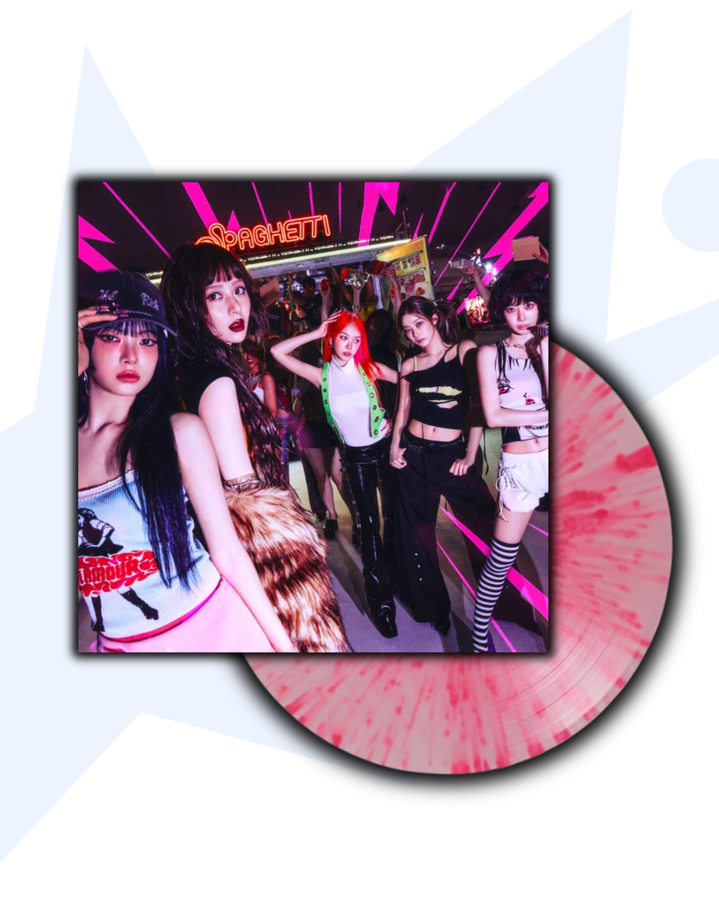 LE SSERAFIM – Spaghetti Single Vinilo 12’’