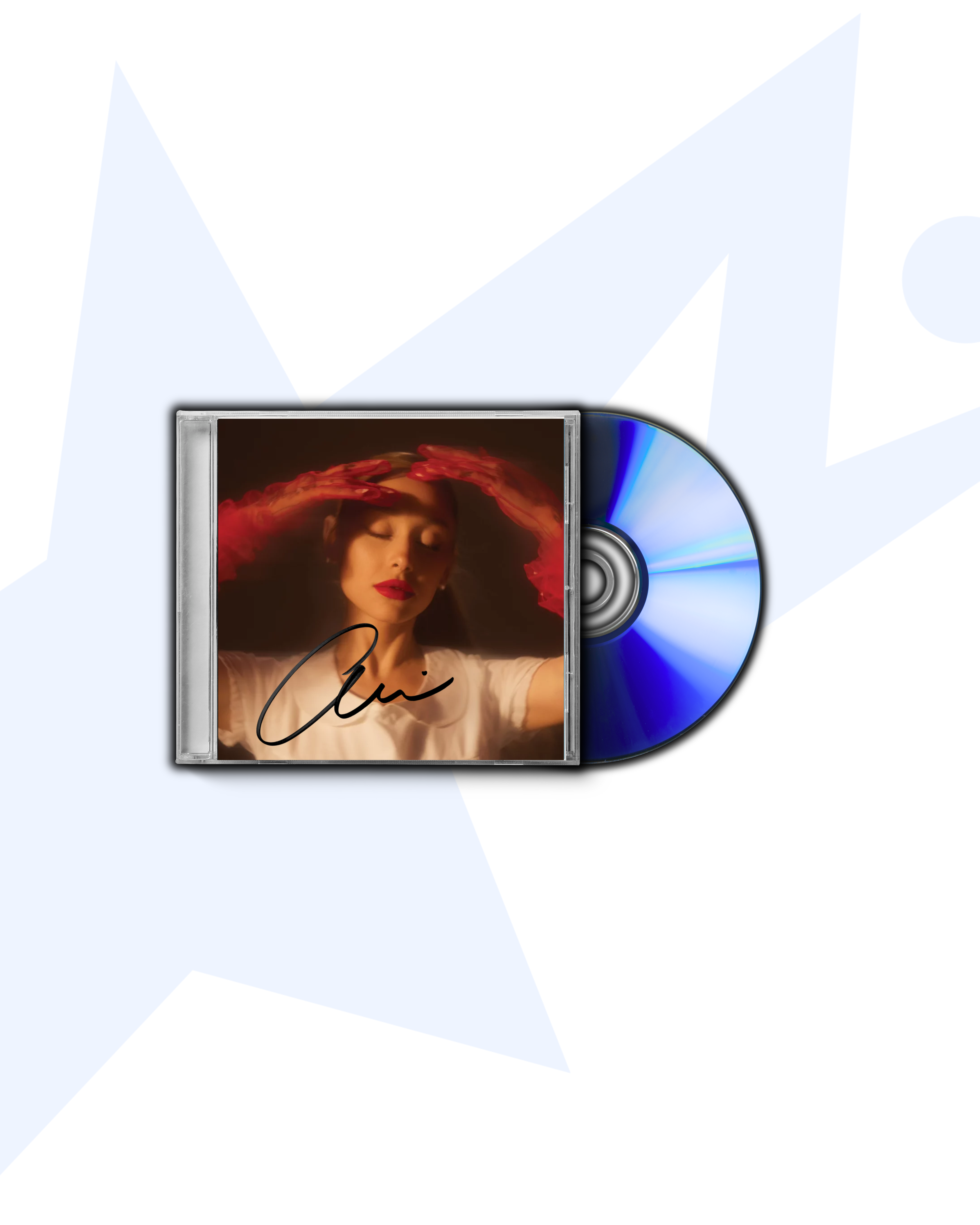 Ariana Grande Eternal Sunshine CD + Autógrafo