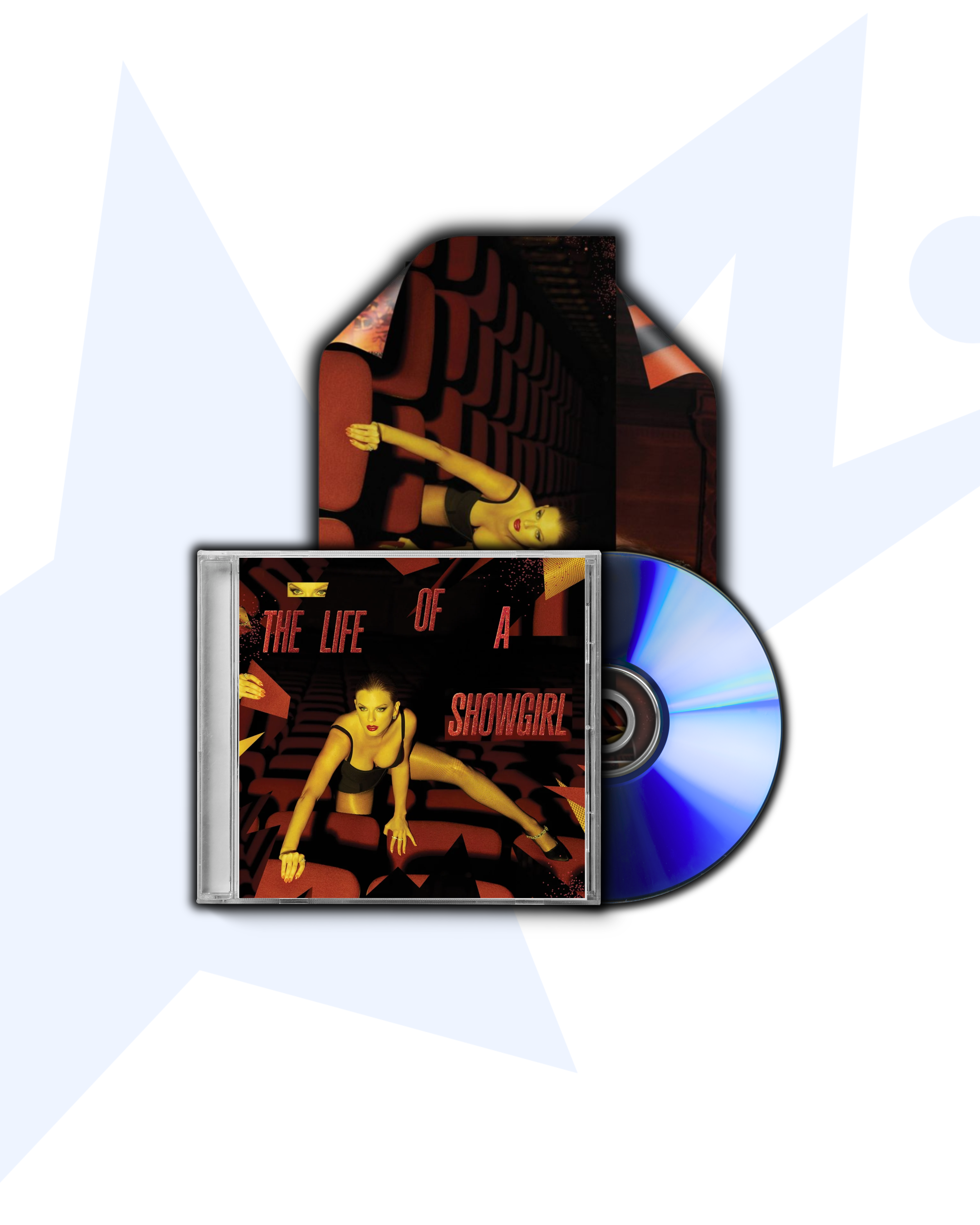 Taylor swift The Life of a Showgirl: It’s Frightening CD W/Poster Target Exclusive