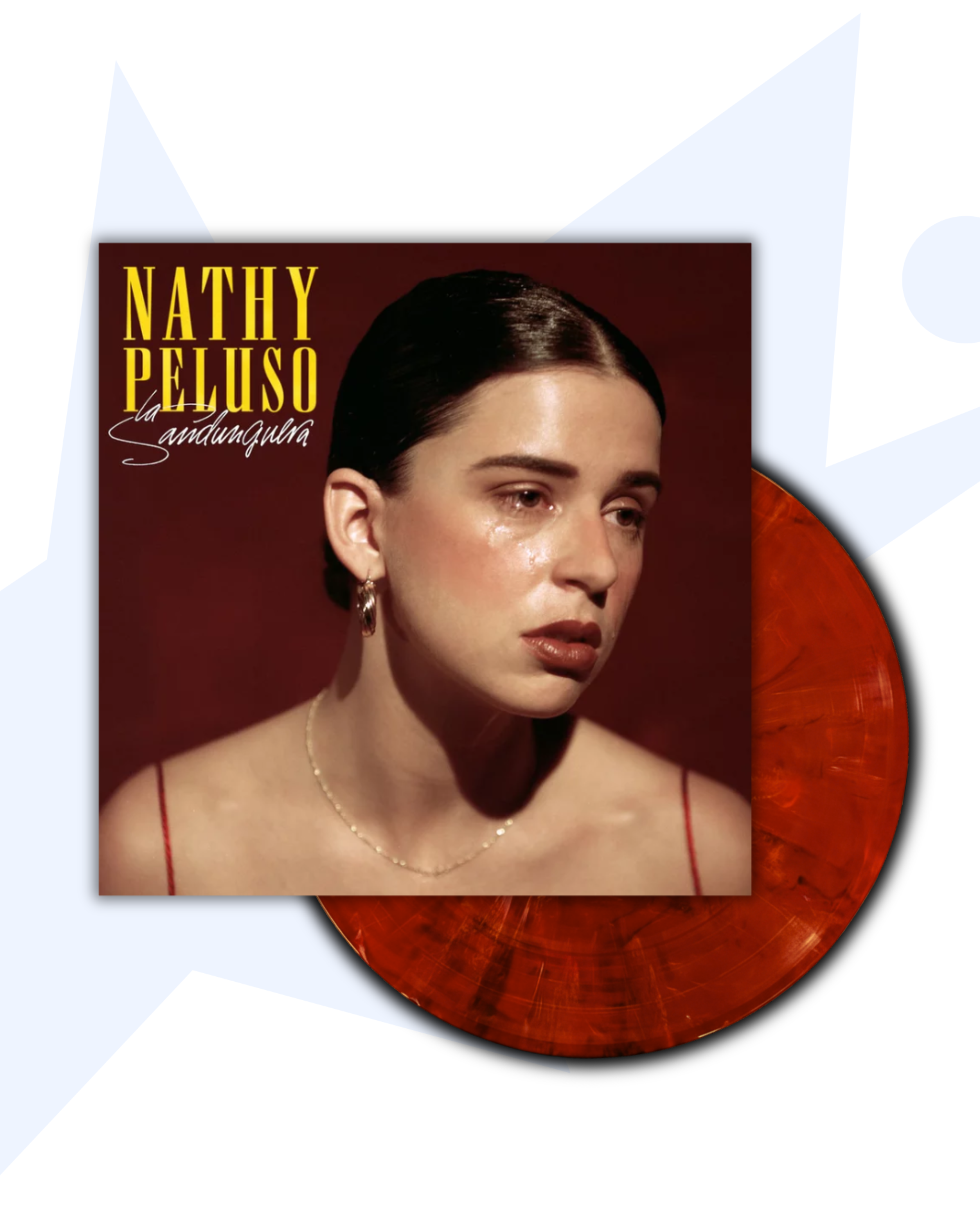 Nathy Peluso La Sandunguera 1LP Vinilo (Rojo Marmol)