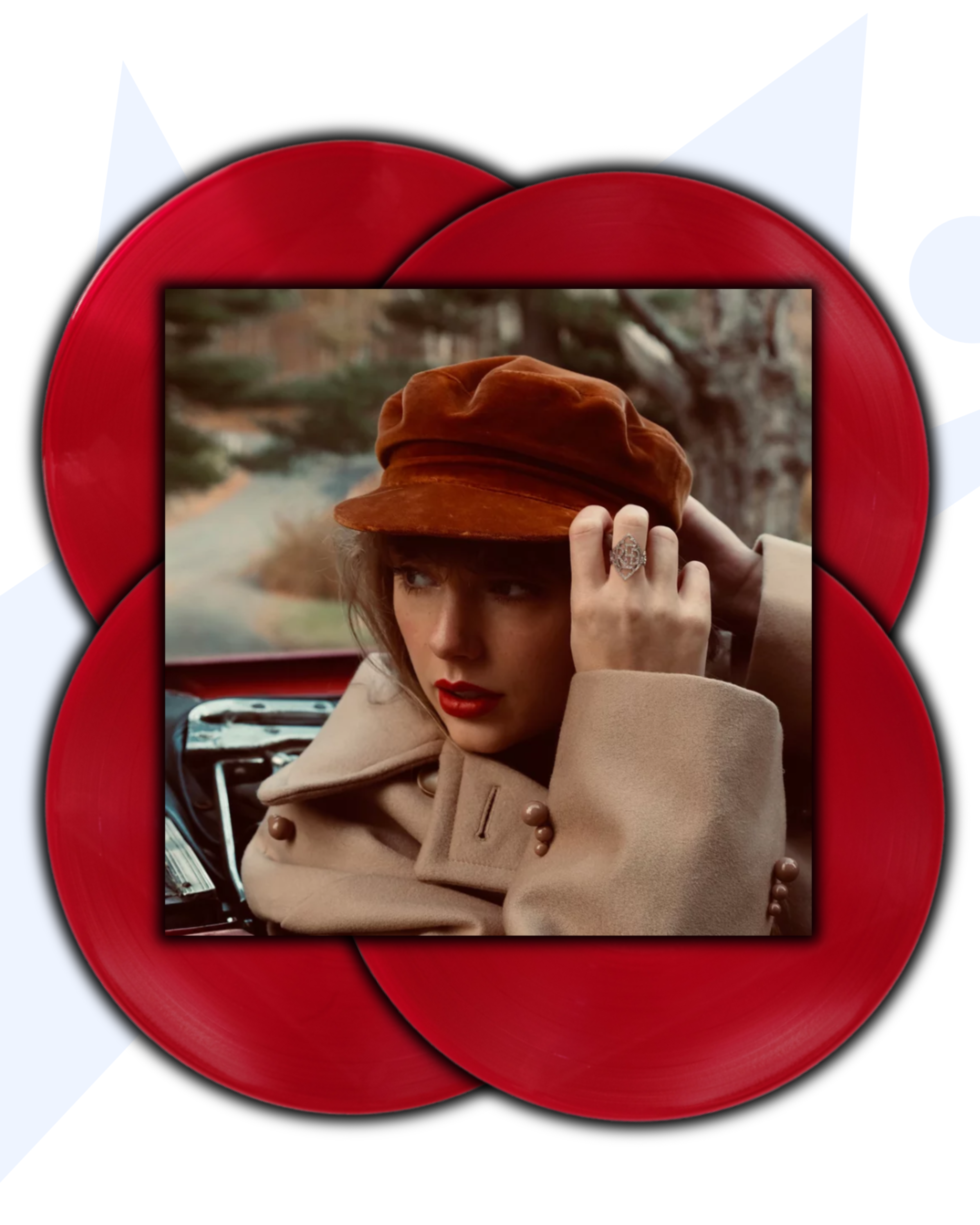 Taylor Swift Red Taylor’s Version 4LP Vinilo