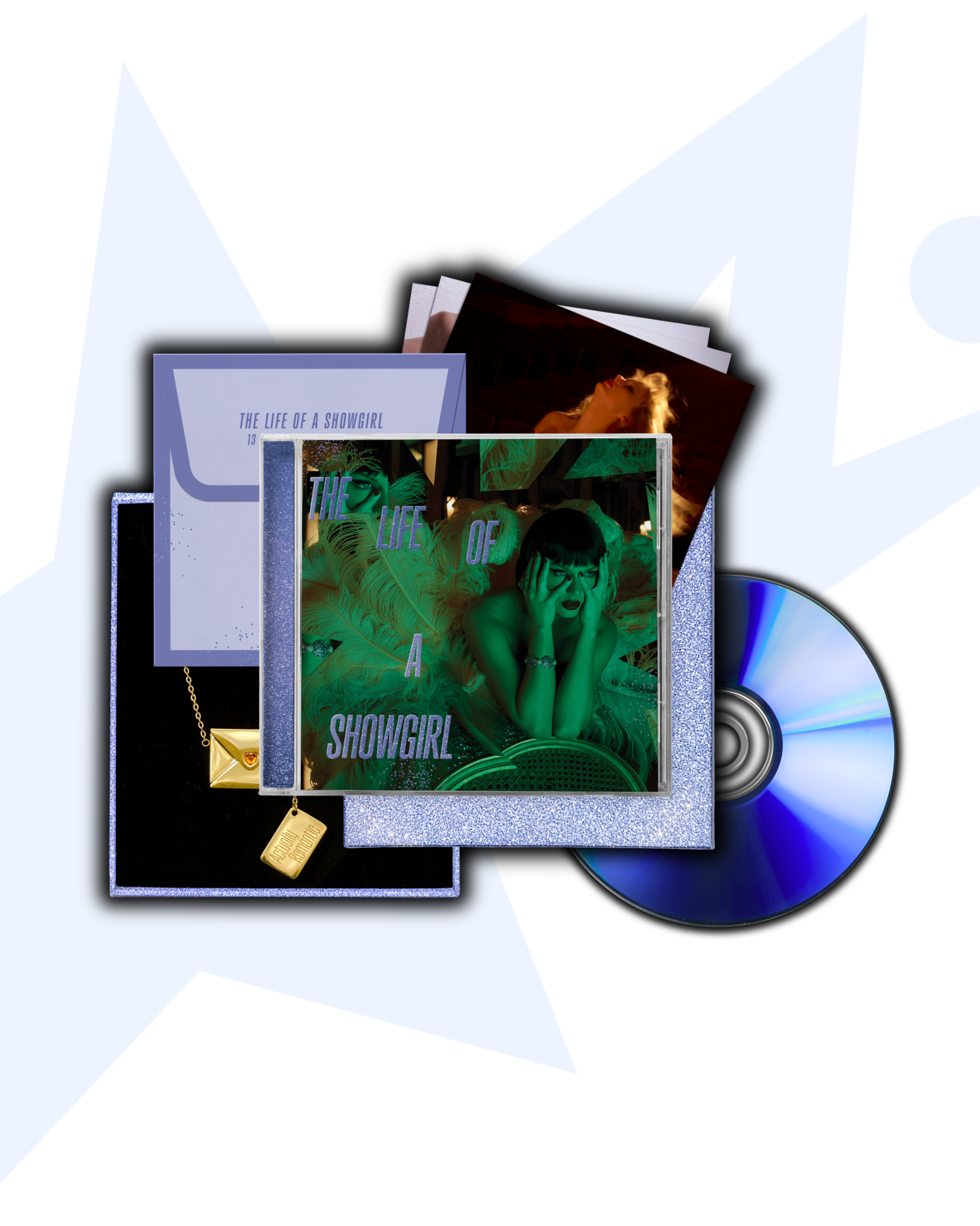 Taylor Swift The Life of a Showgirl: It's Rapturous CD Deluxe (Lila)