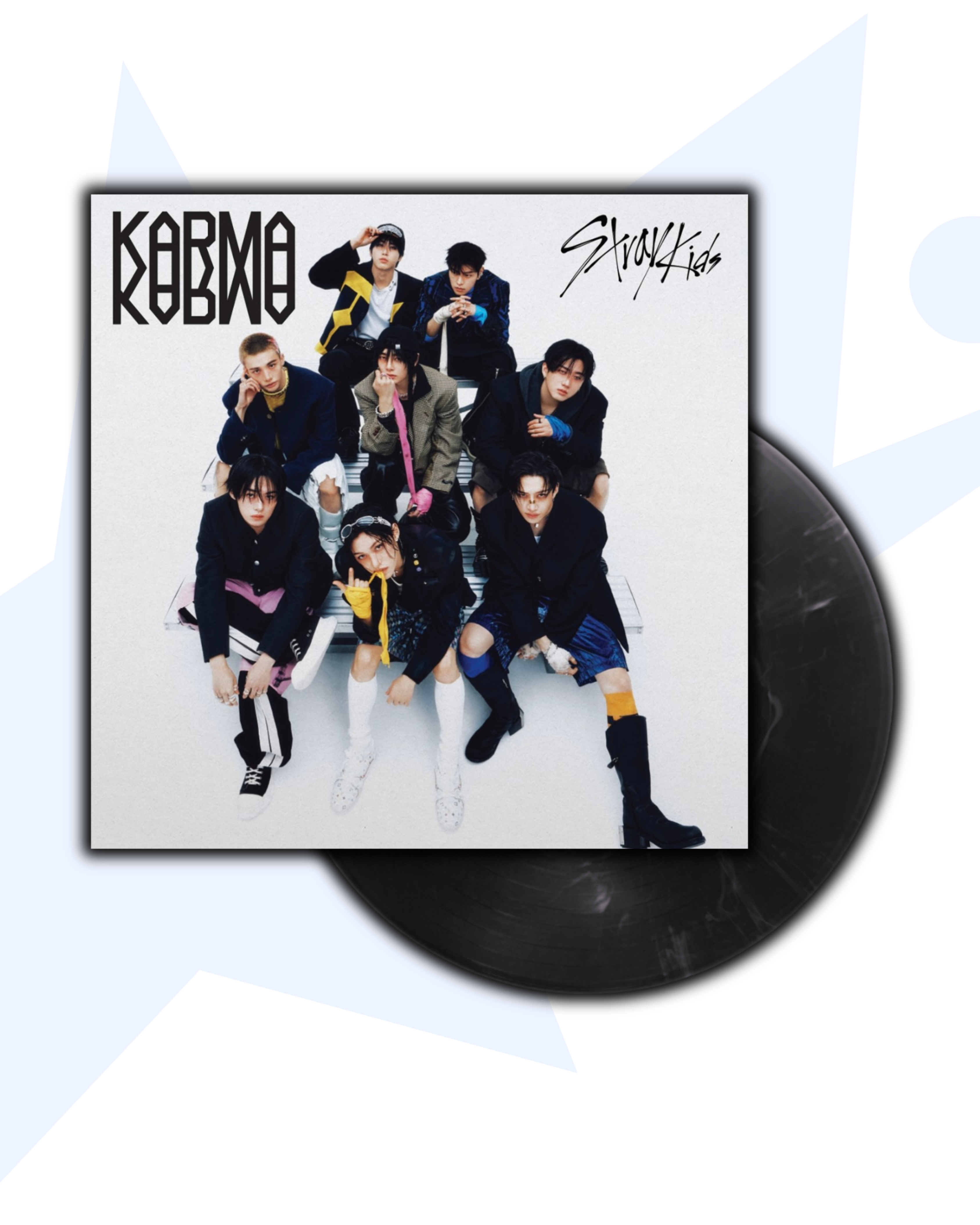 Stray Kids KARMA Graphite Vinyl