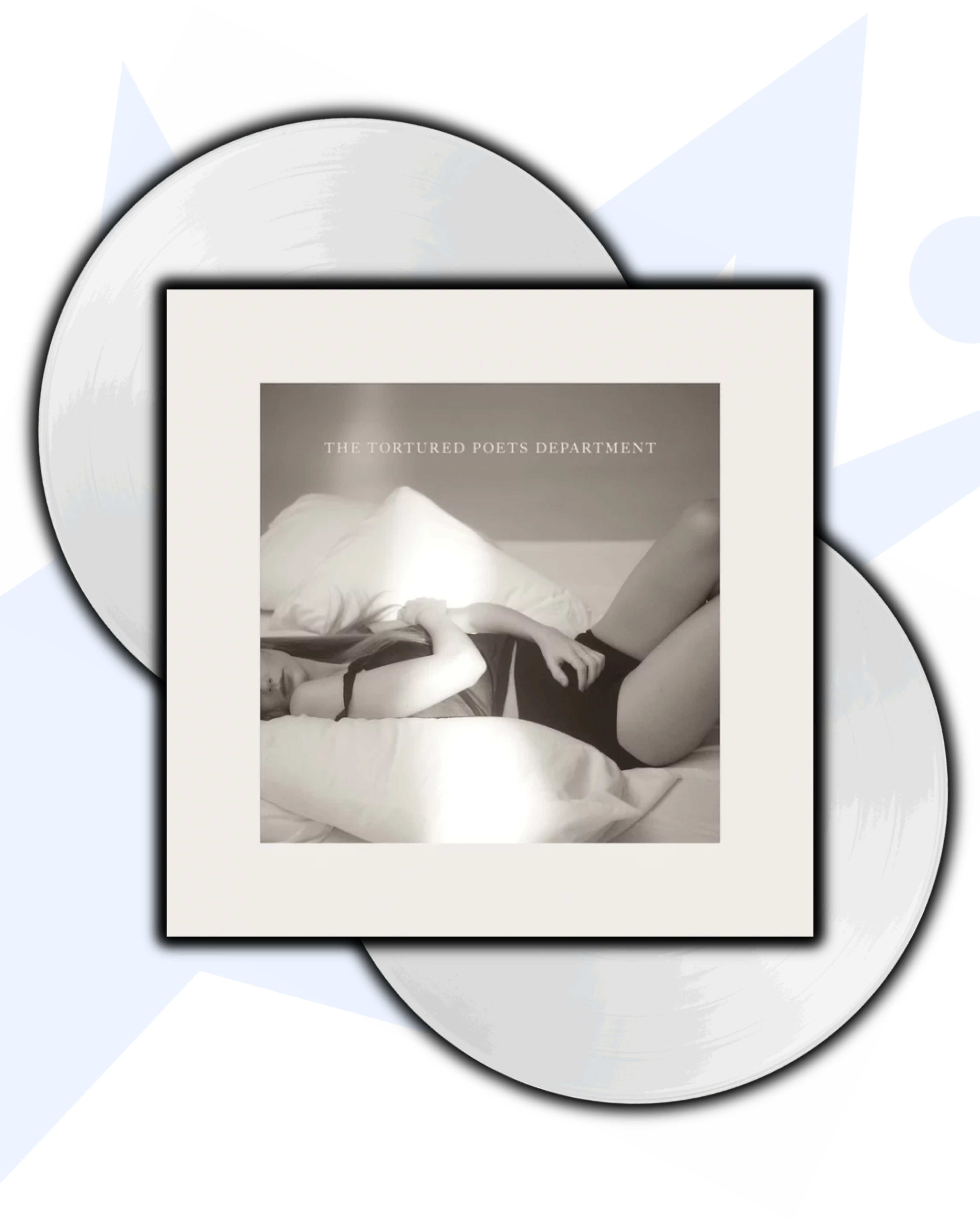 Taylor Swift TTPD 2LP Vinilo: The Manuscript (Blanco)