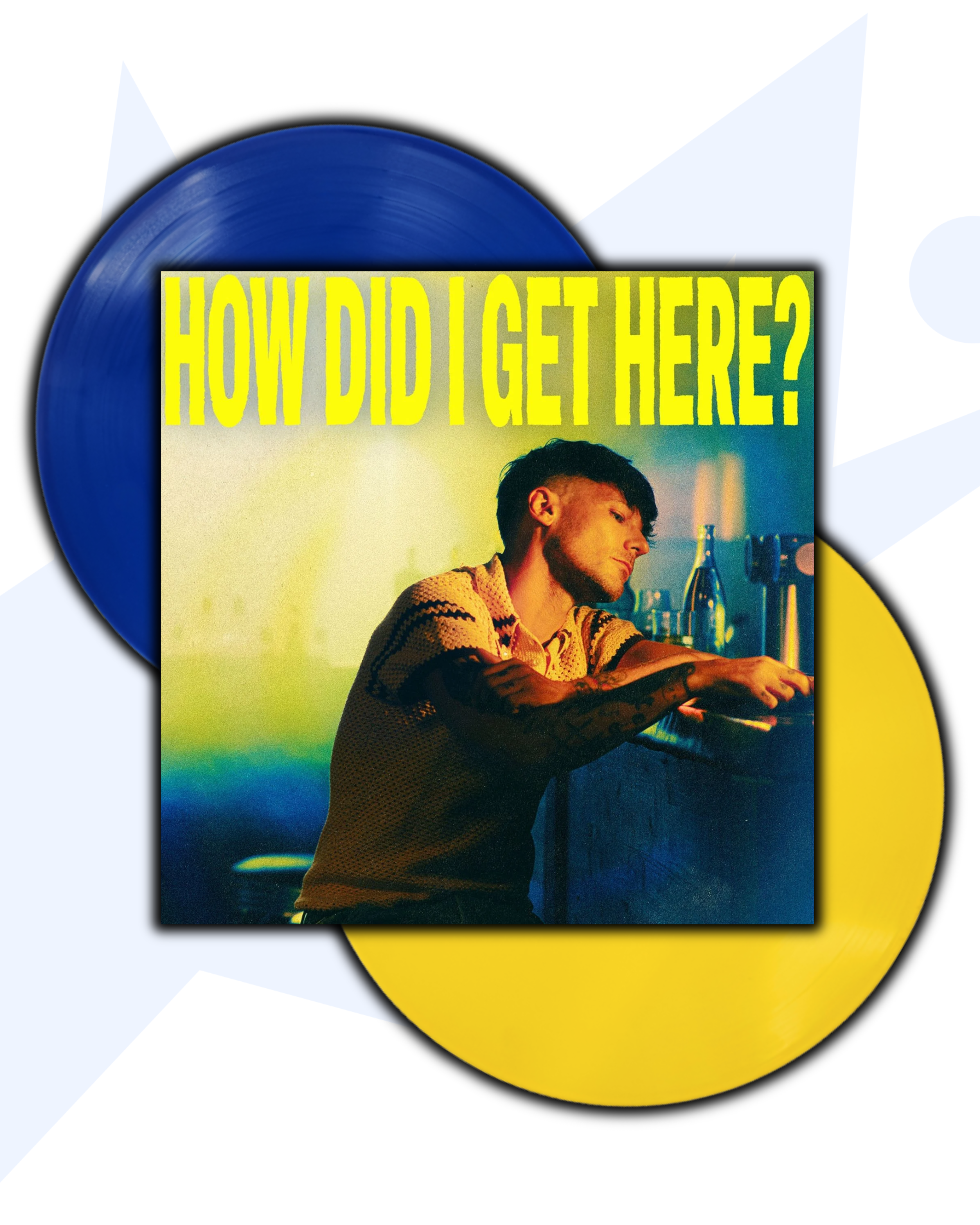 Louis Tomlinson How did I get Here? Deluxe 2LP Vinilo (Amarillo/Azul)