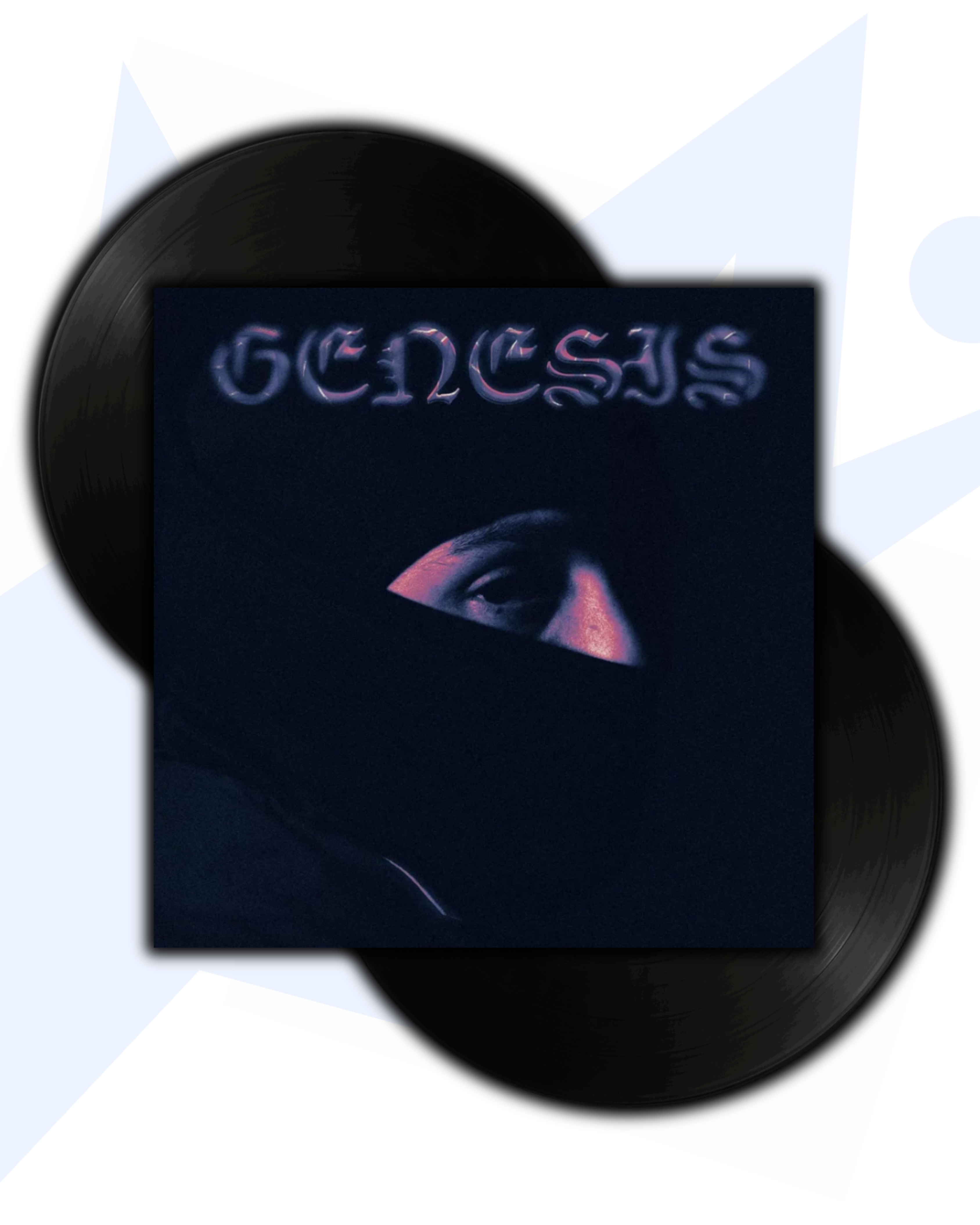 Peso Pluma Genesis 2LP Vinilo (Standard Negro)