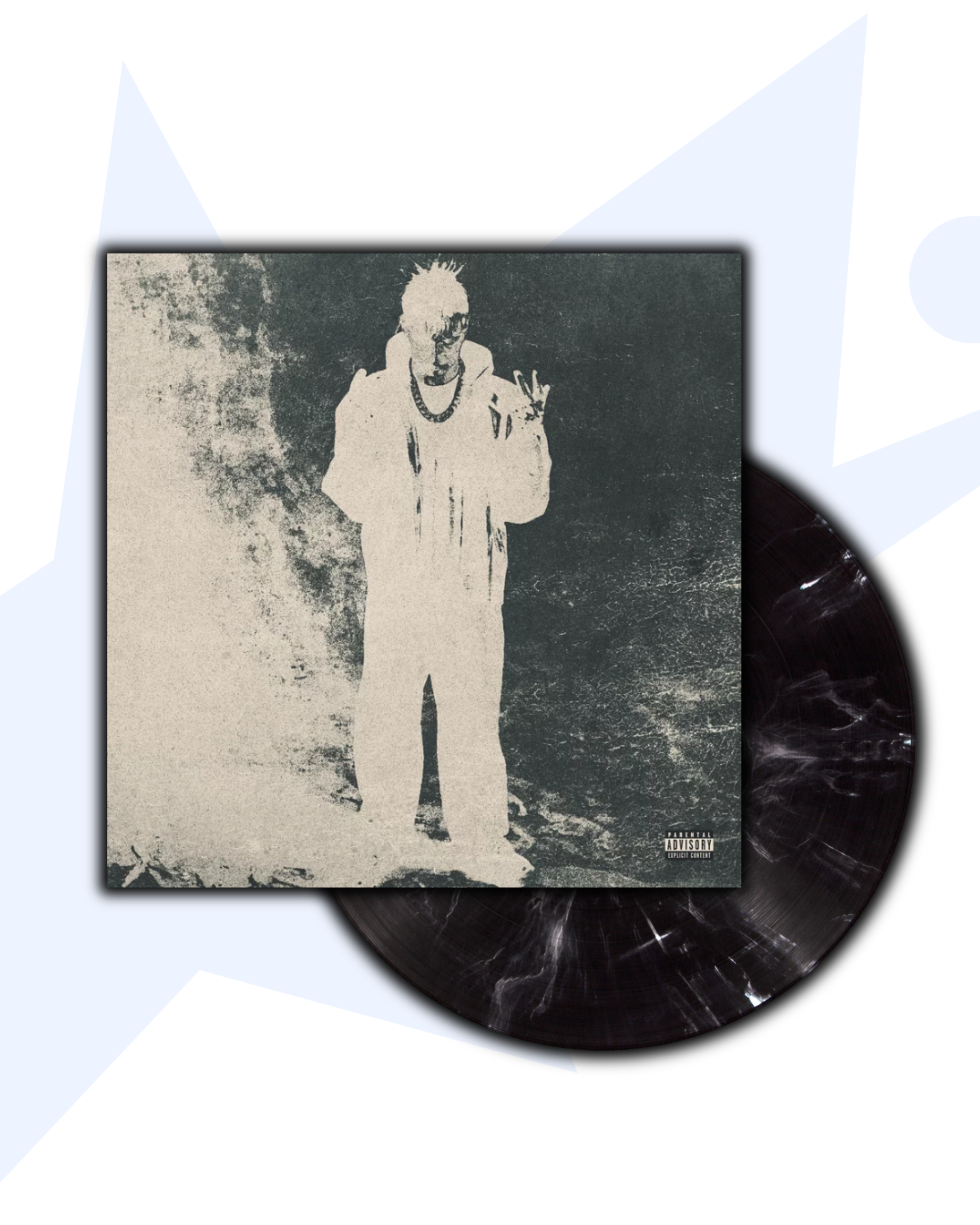 Peso Pluma Exodo 1LP  Vinilo (Negro Marmol)