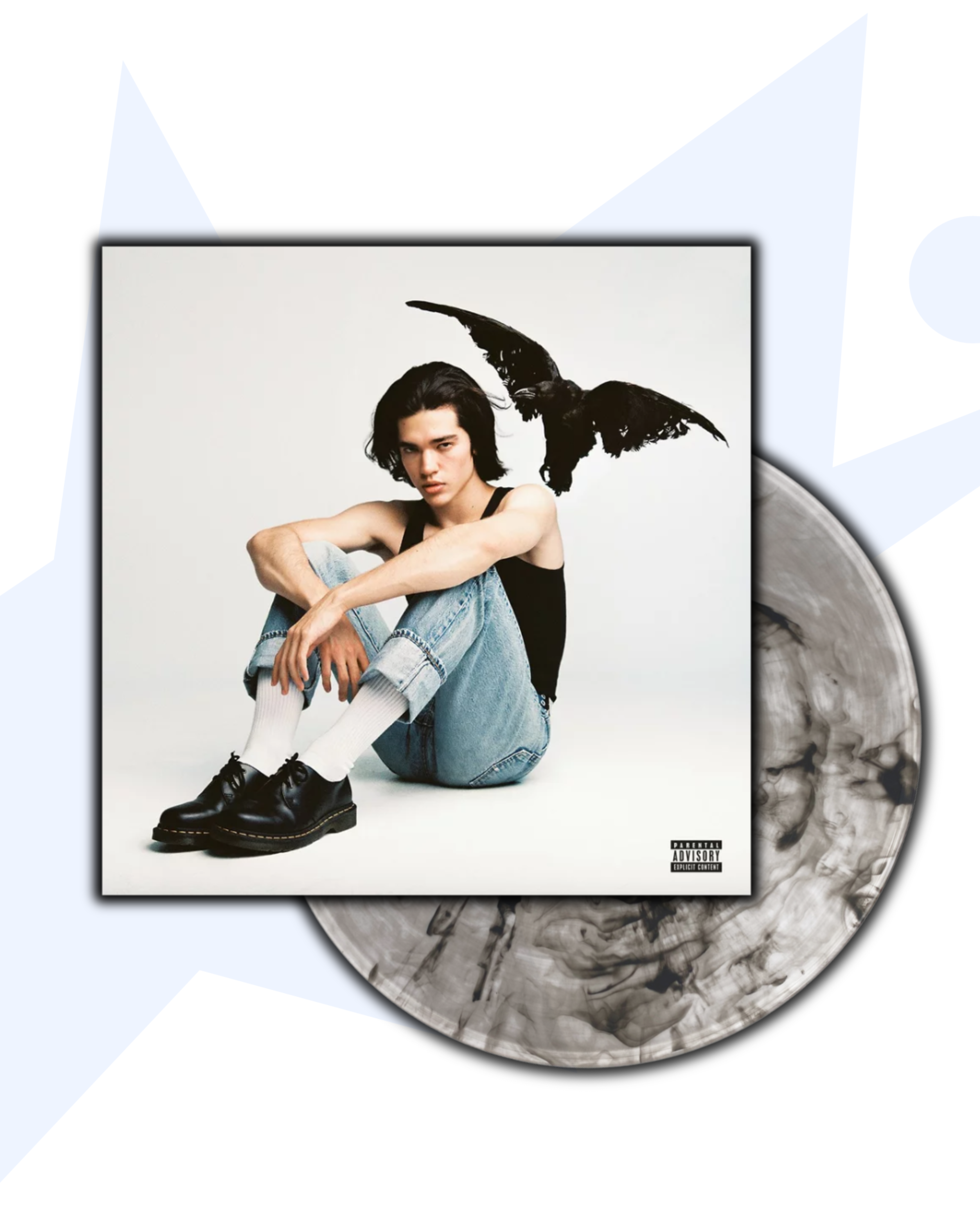 Conan Gay Kid Krow 1LP Vinilo (Mármol Traslúcido Humo)